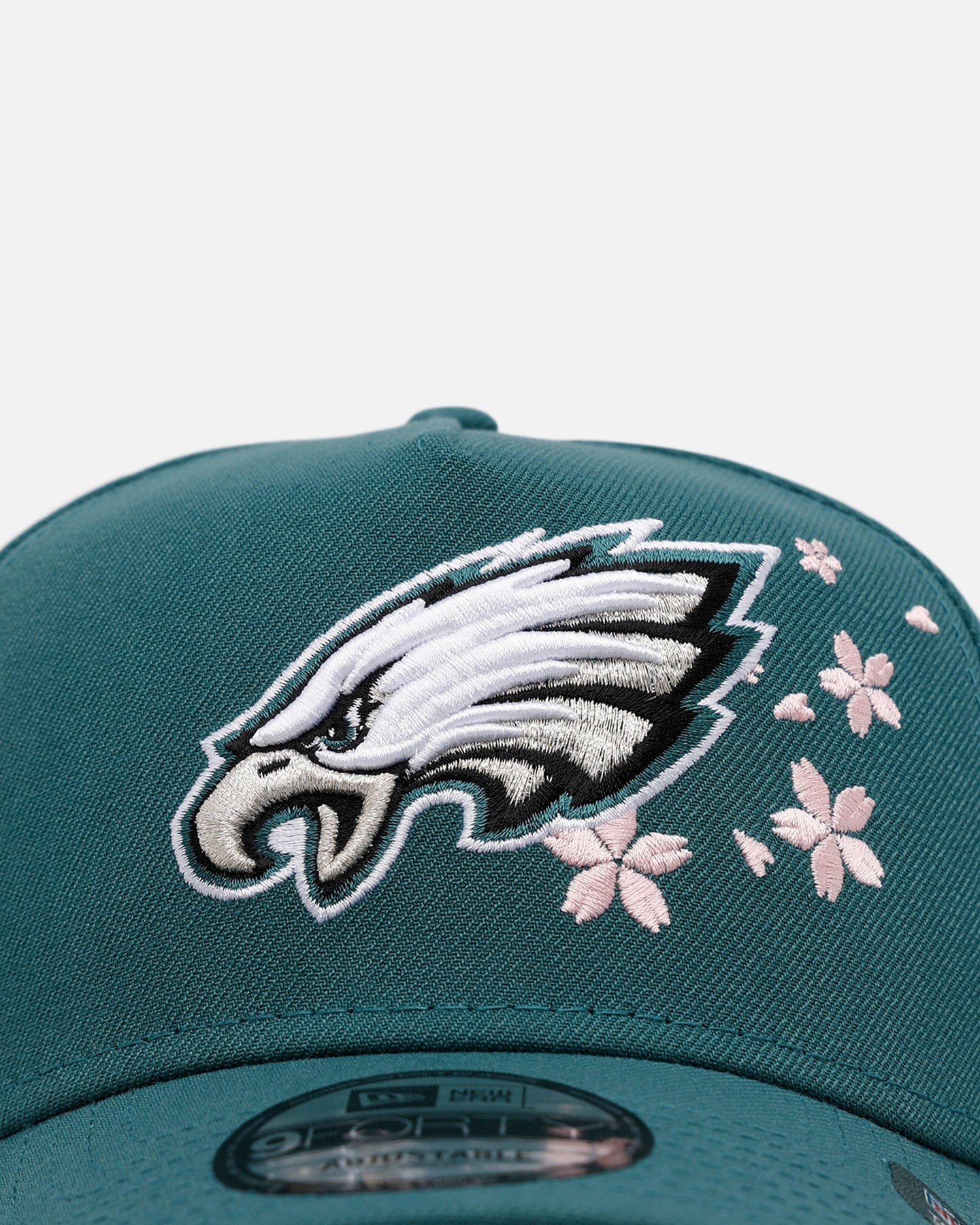 New Era Philadelphia Eagles Cherry Blossoms 9FORTY A - Frame Snapback Official Team Color