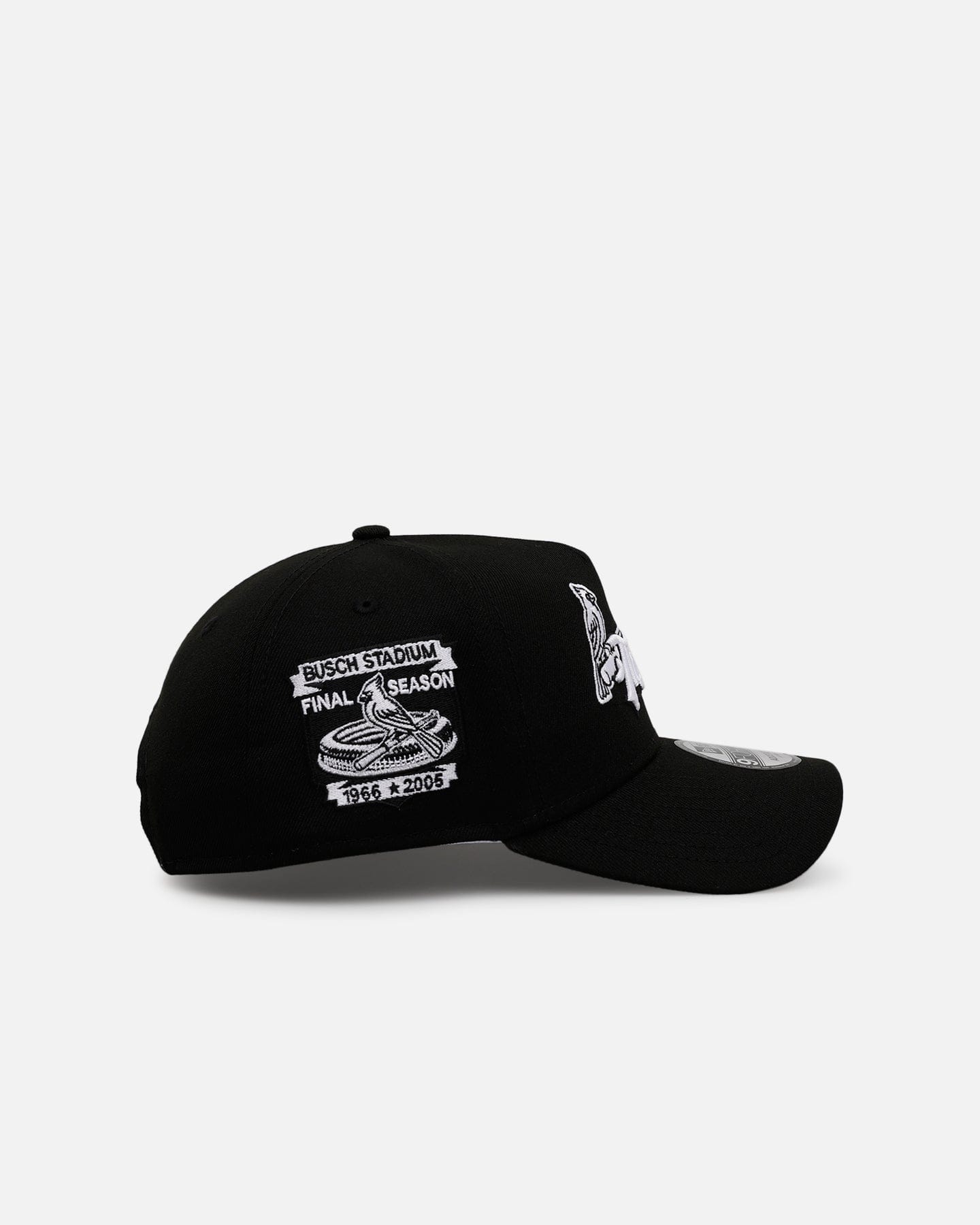 New Era St. Louis Cardinals Black And White 9FORTY A - Frame Snapback Black/White