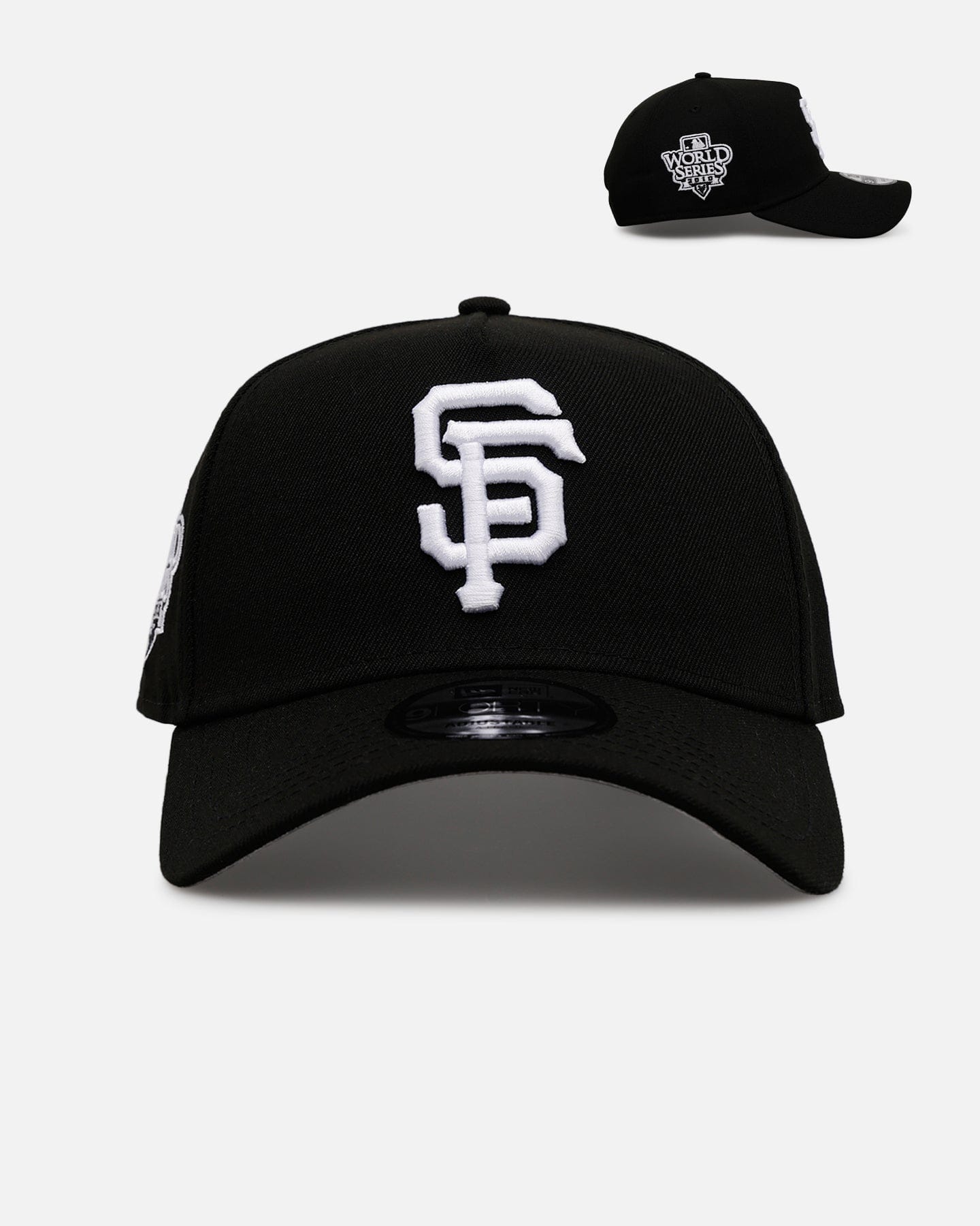 New Era San Francisco Giants Black And White 9FORTY A - Frame Snapback Black/White