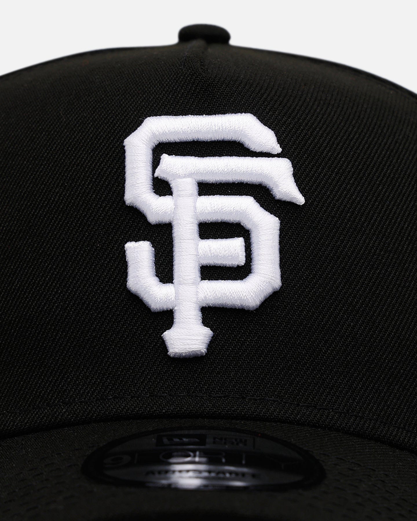 New Era San Francisco Giants Black And White 9FORTY A - Frame Snapback Black/White