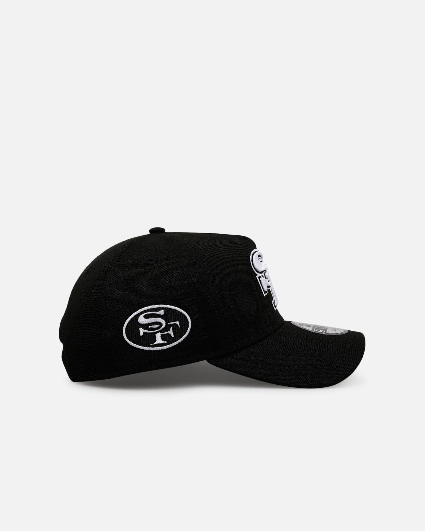 New Era San Francisco 49ers Black And White 9FORTY A - Frame Snapback Black/White