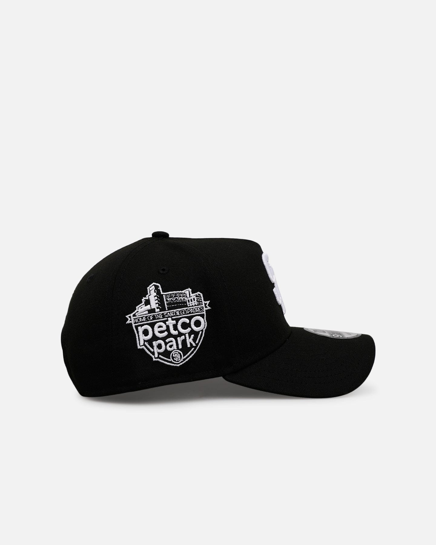 New Era San Diego Padres Black And White 9FORTY A - Frame Snapback Black/White