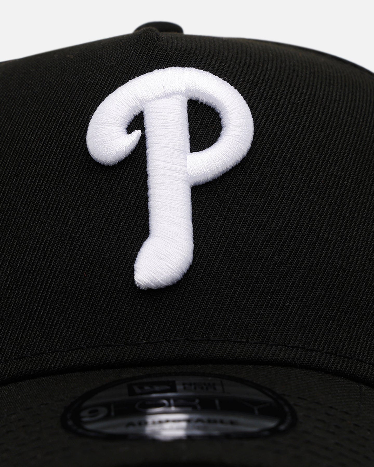 New Era Philadelphia Phillies Black And White 9FORTY A - Frame Snapback Black/White