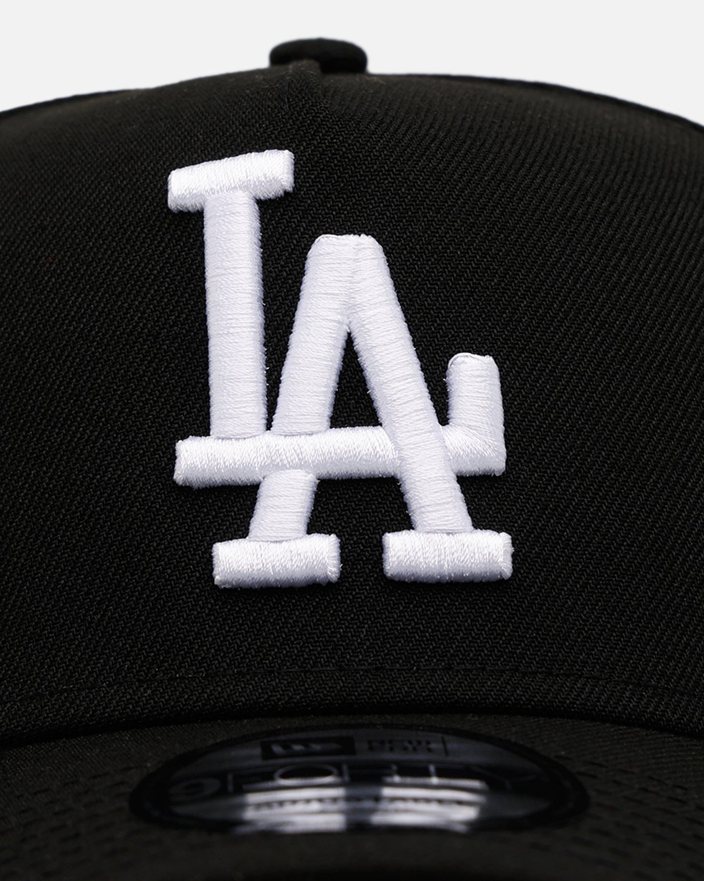 New Era Los Angeles Dodgers Black And White 9FORTY A - Frame Snapback Black/White