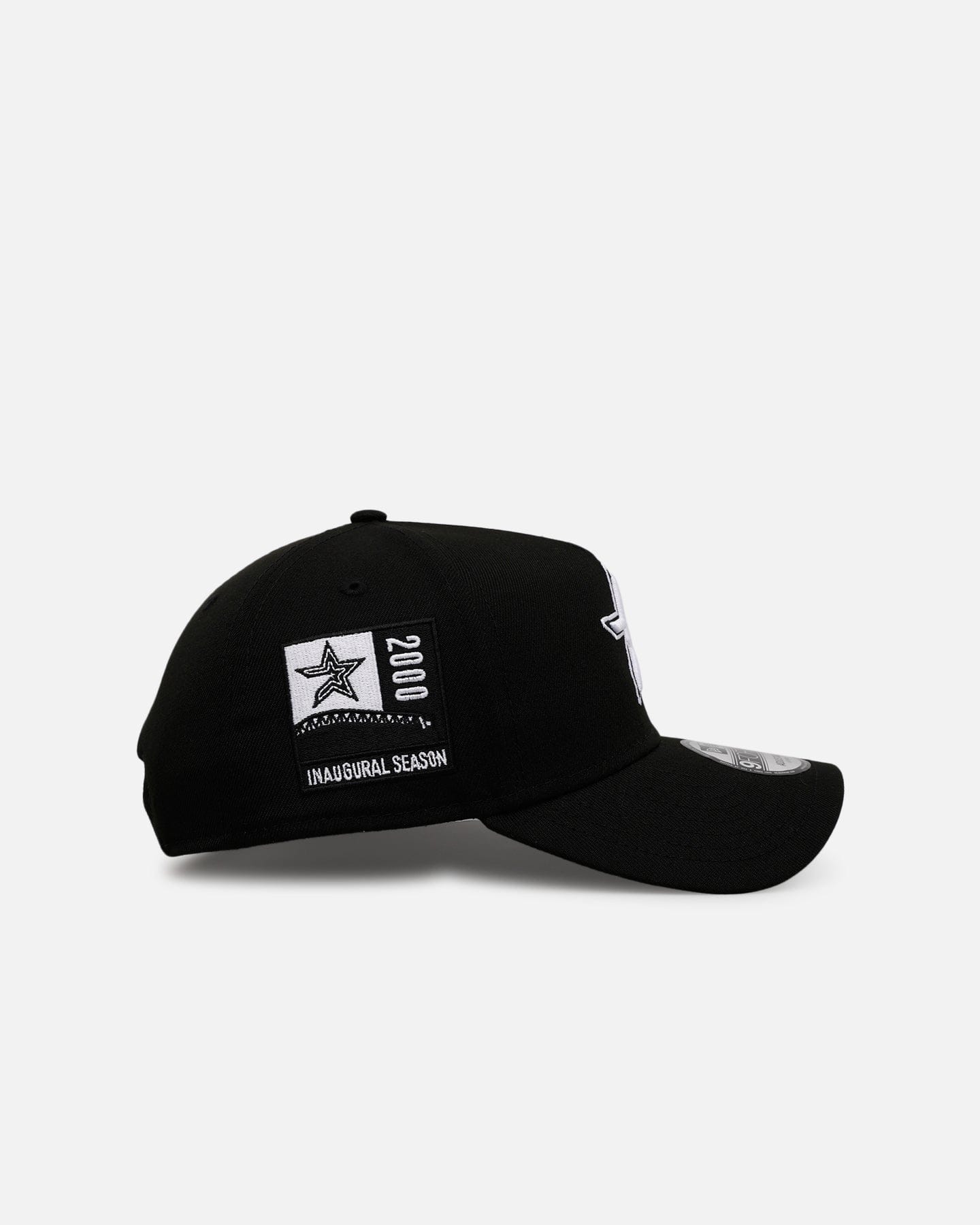 New Era Houston Astros Black And White 9FORTY A - Frame Snapback Black/White