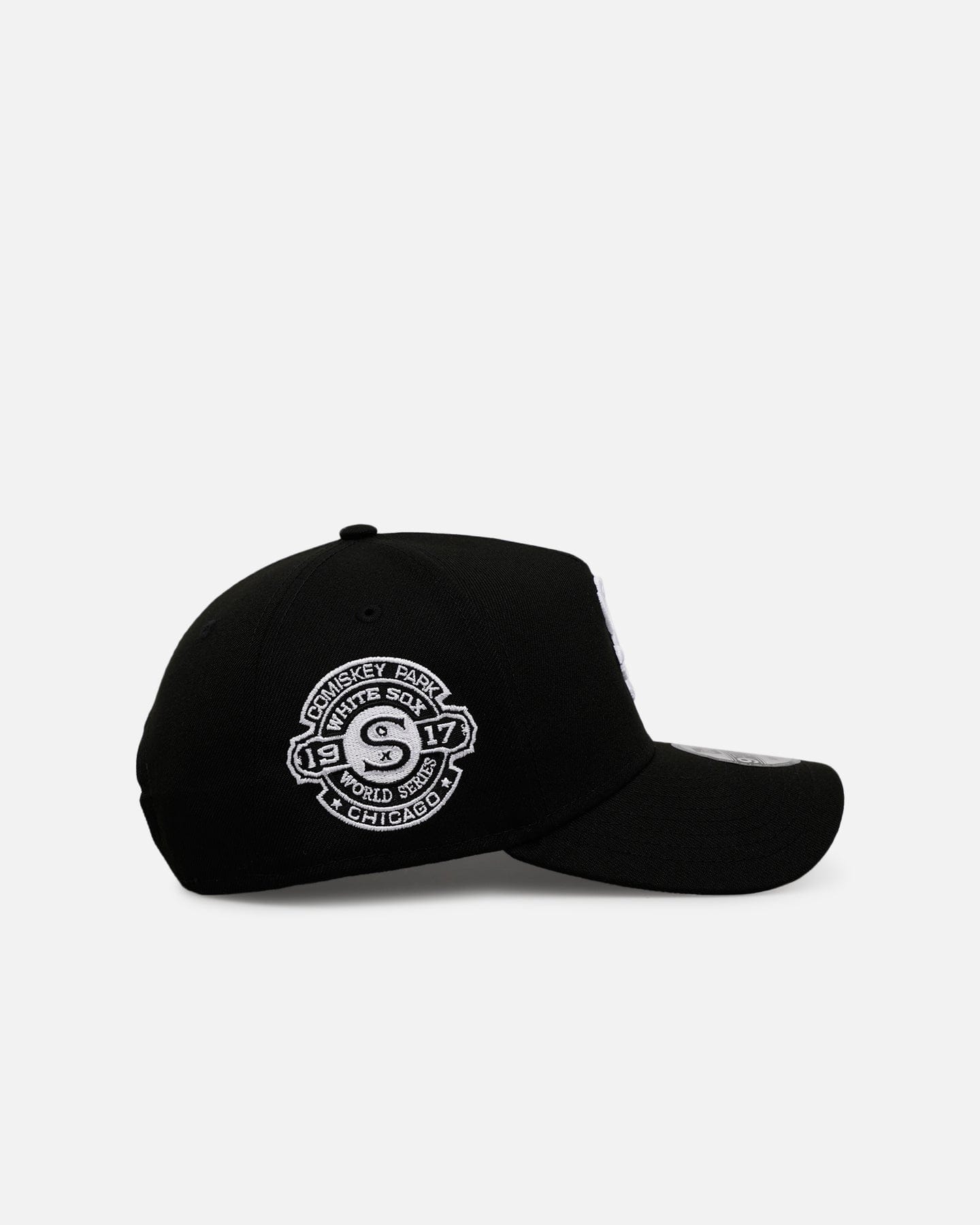 New Era Chicago White Sox Black And White 9FORTY A - Frame Snapback Black/White