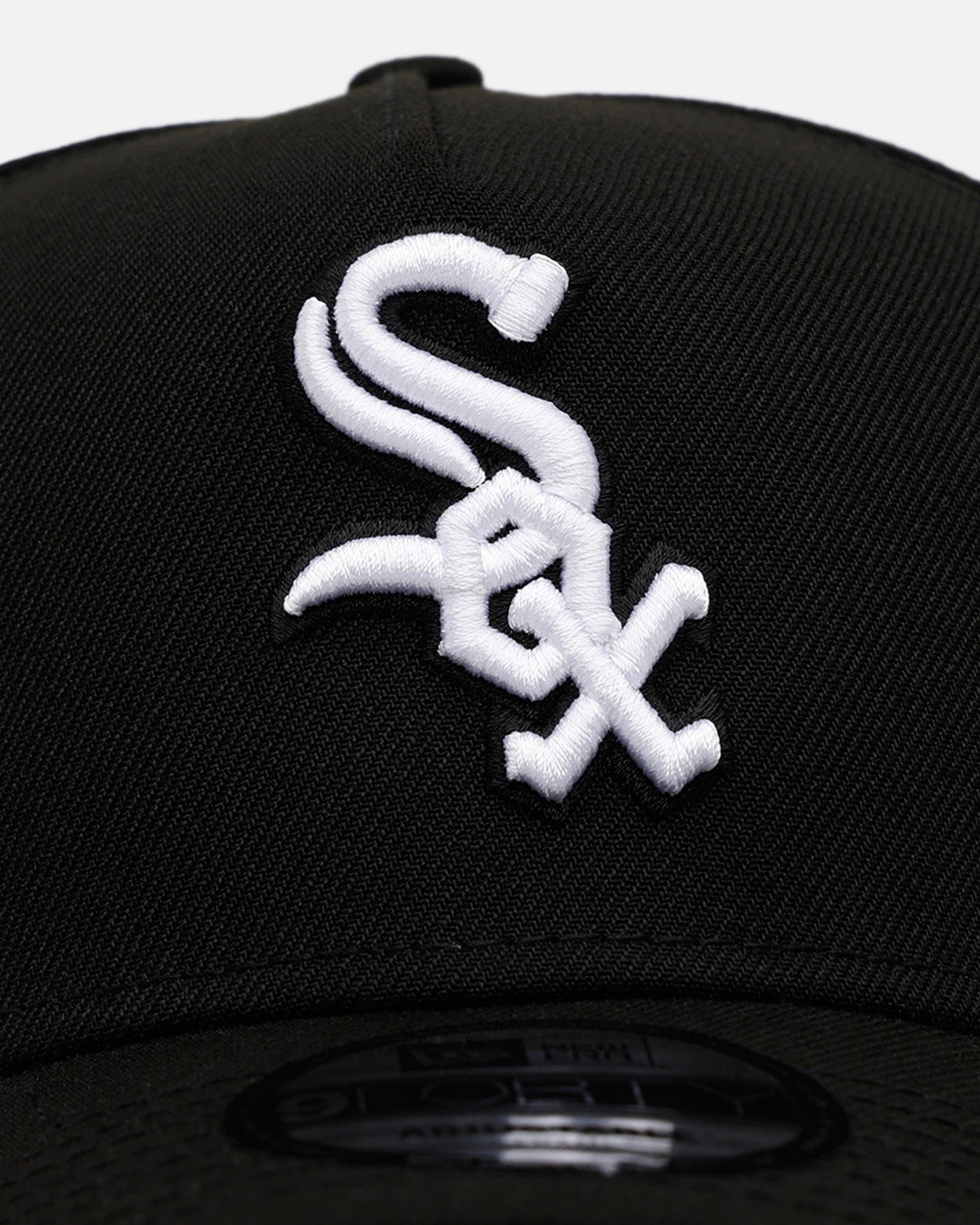 New Era Chicago White Sox Black And White 9FORTY A - Frame Snapback Black/White