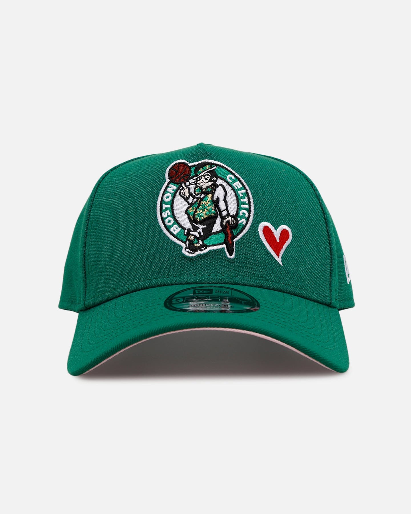 New Era Boston Celtics Team Color Hearts 9FORTY A - Frame Snapback Official Team Color