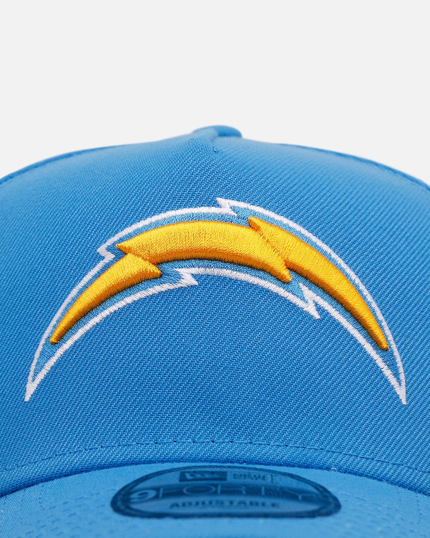New Era Los Angeles Chargers No Elevators 9FORTY A - Frame Snapback Powder Blue