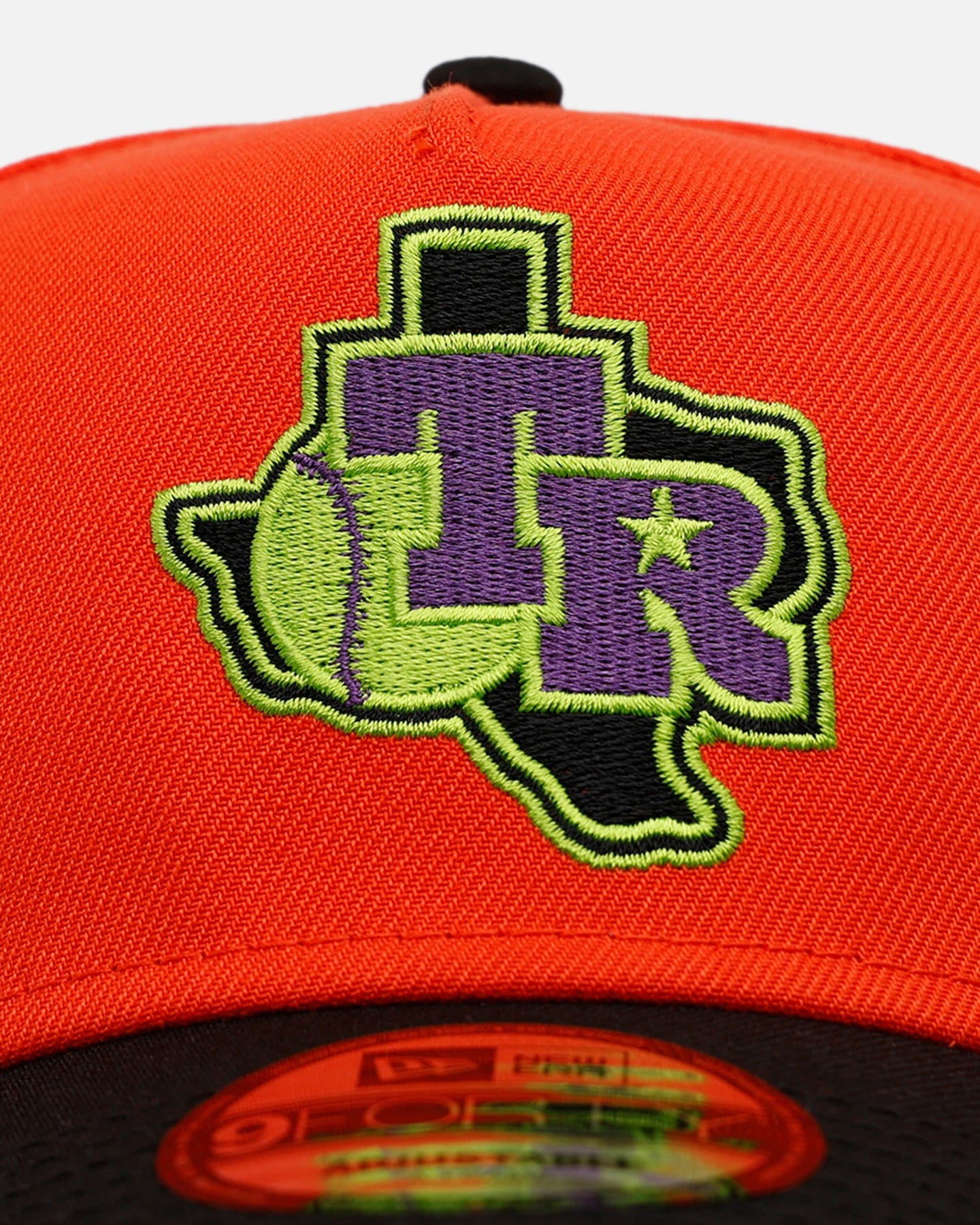 New Era Texas Rangers Halloween 9FORTY A - Frame Snapback Orange/Black
