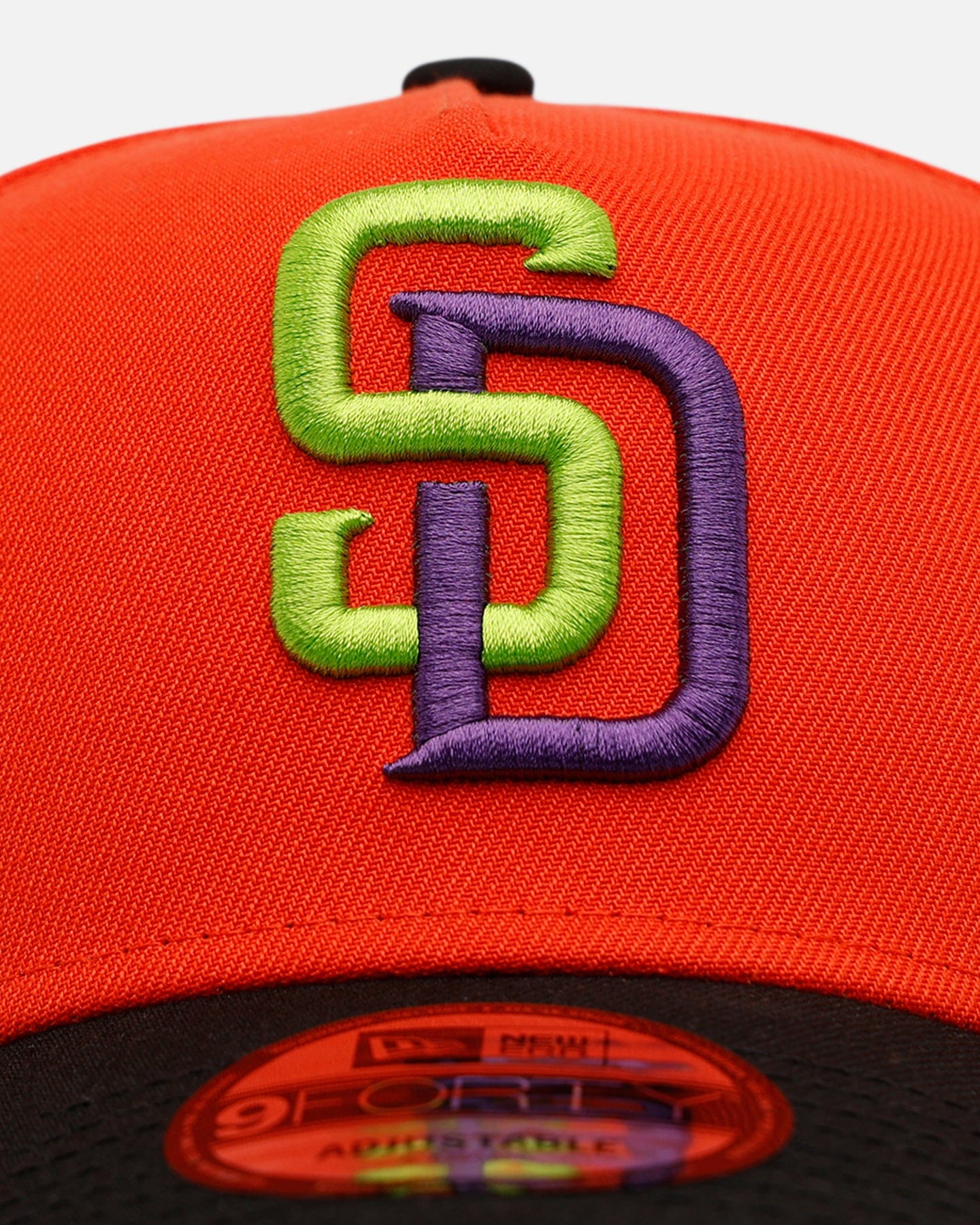 New Era San Diego Padres Halloween 9FORTY A - Frame Snapback Orange/Black