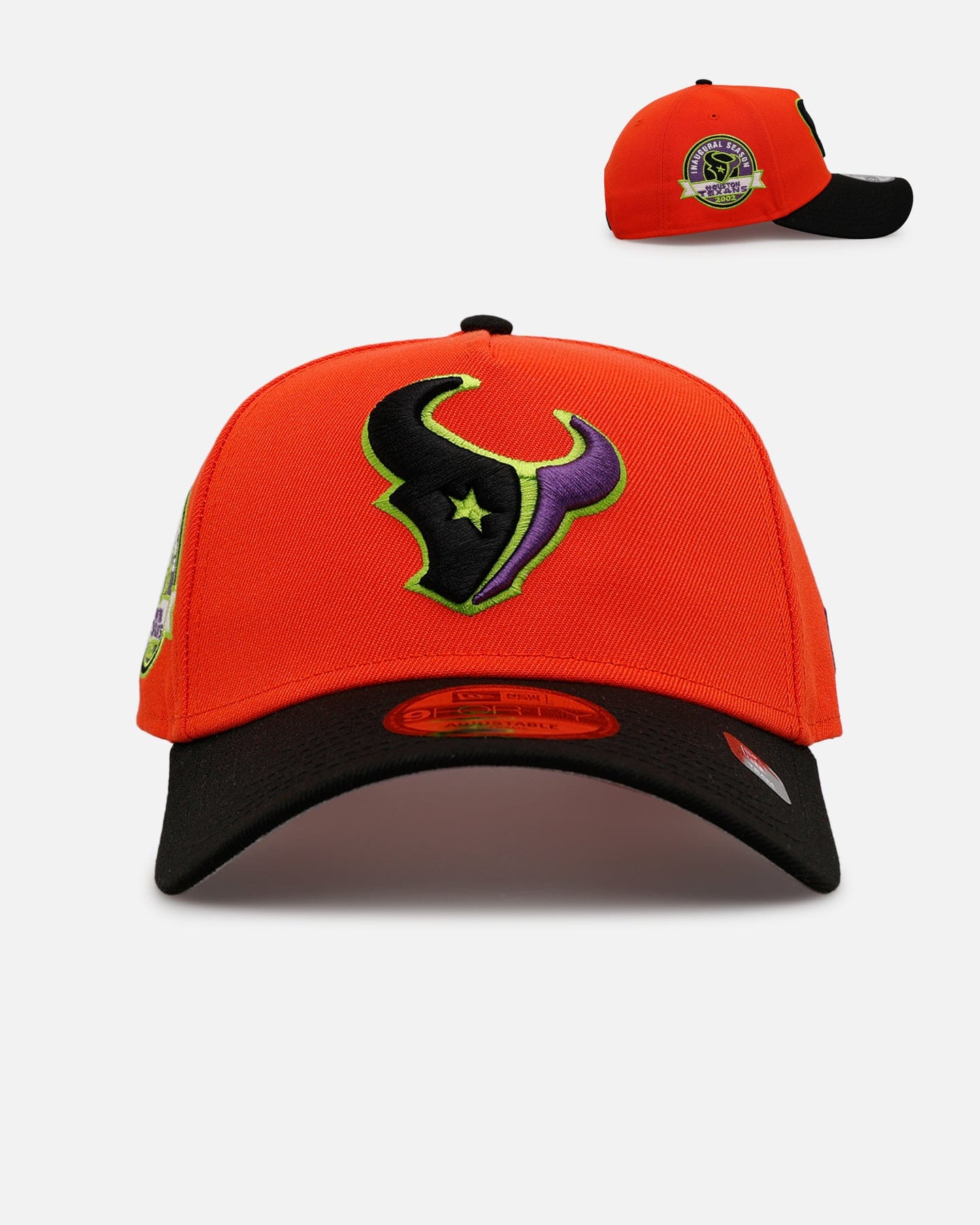 New Era Houston Texans Halloween 9FORTY A - Frame Snapback Orange/Black