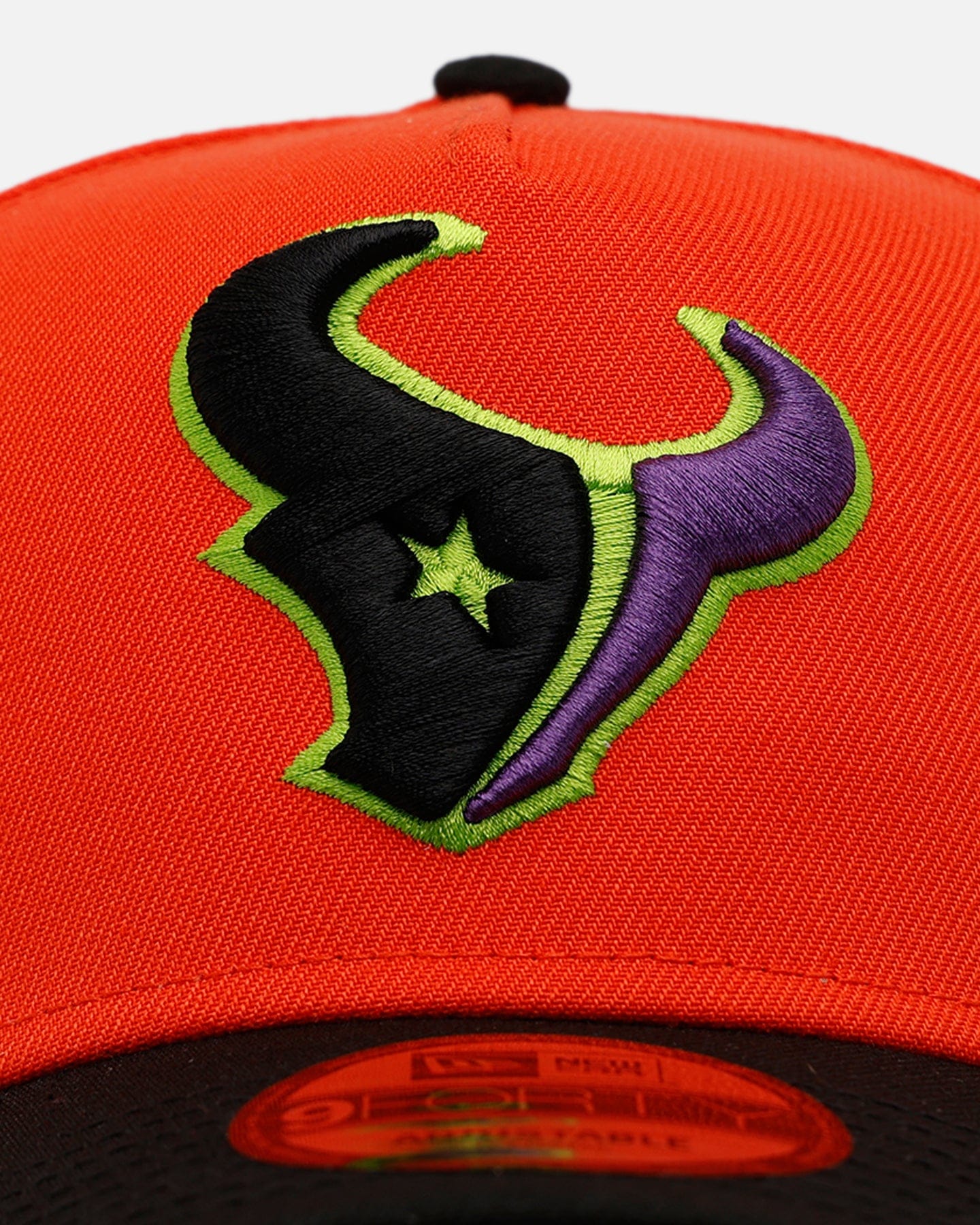 New Era Houston Texans Halloween 9FORTY A - Frame Snapback Orange/Black
