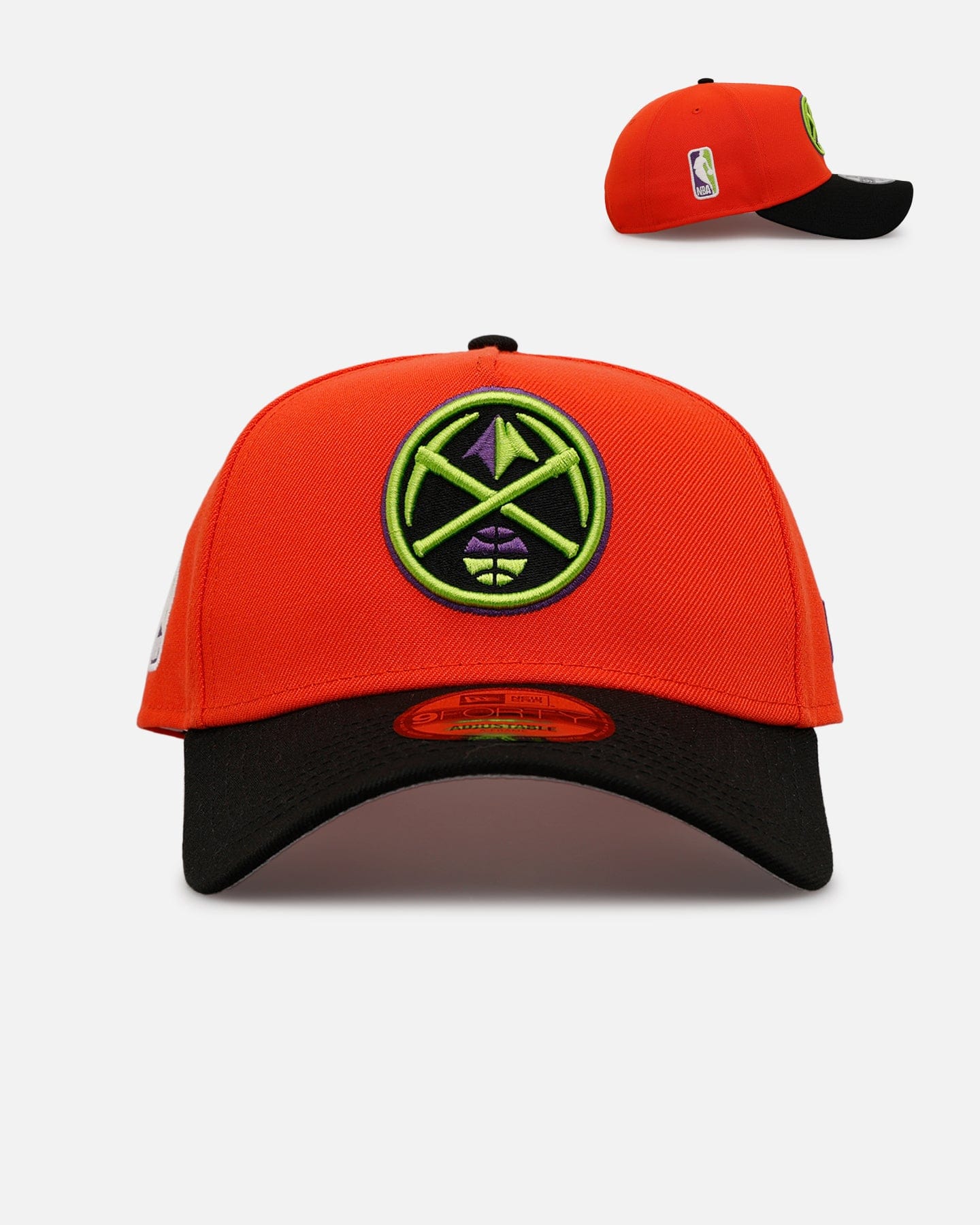 New Era Denver Nuggets Halloween 9FORTY A - Frame Snapback Orange/Black