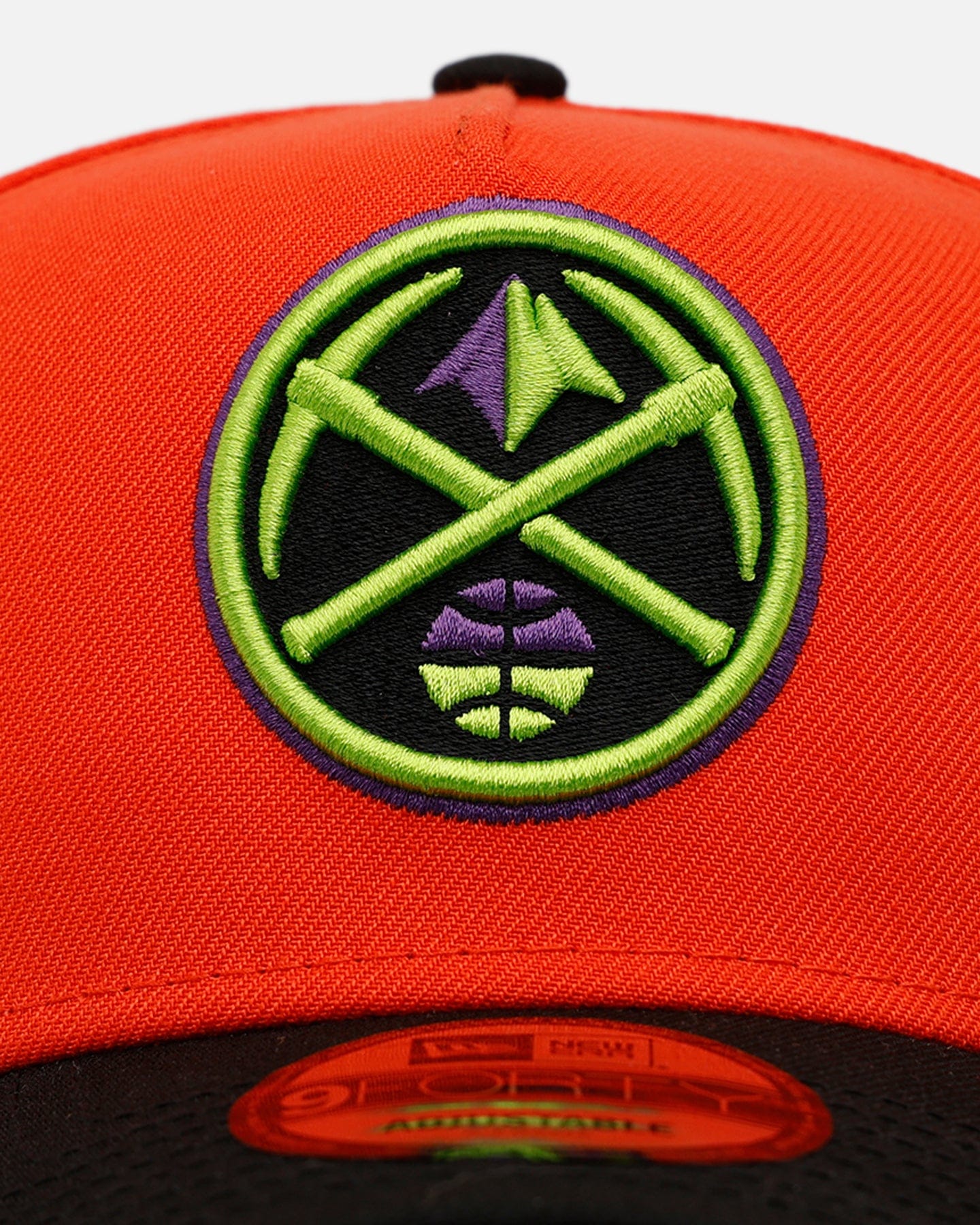 New Era Denver Nuggets Halloween 9FORTY A - Frame Snapback Orange/Black