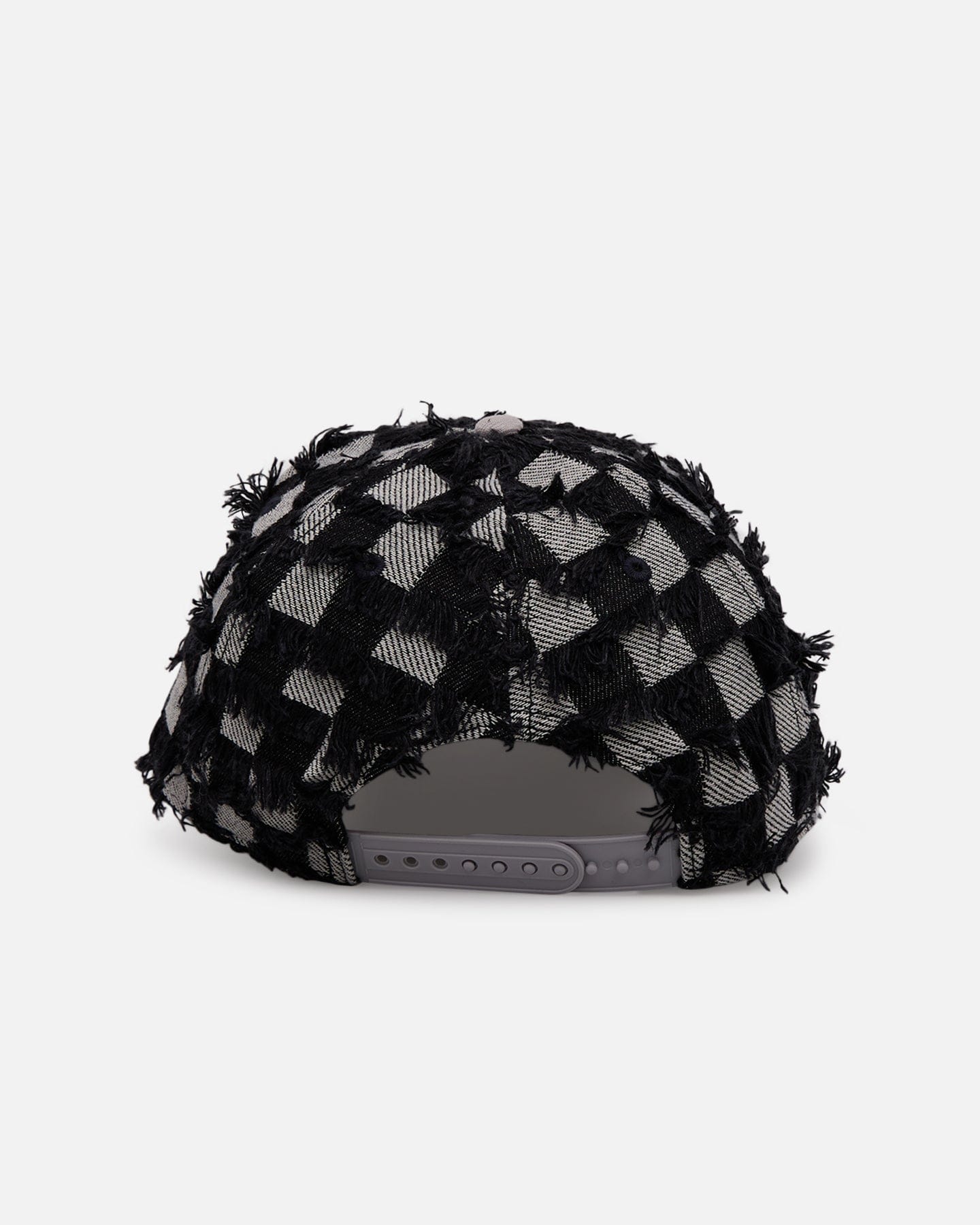 New Era New York Yankees Frayed Checkerboard 9FORTY A - Frame Snapback Black/Grey