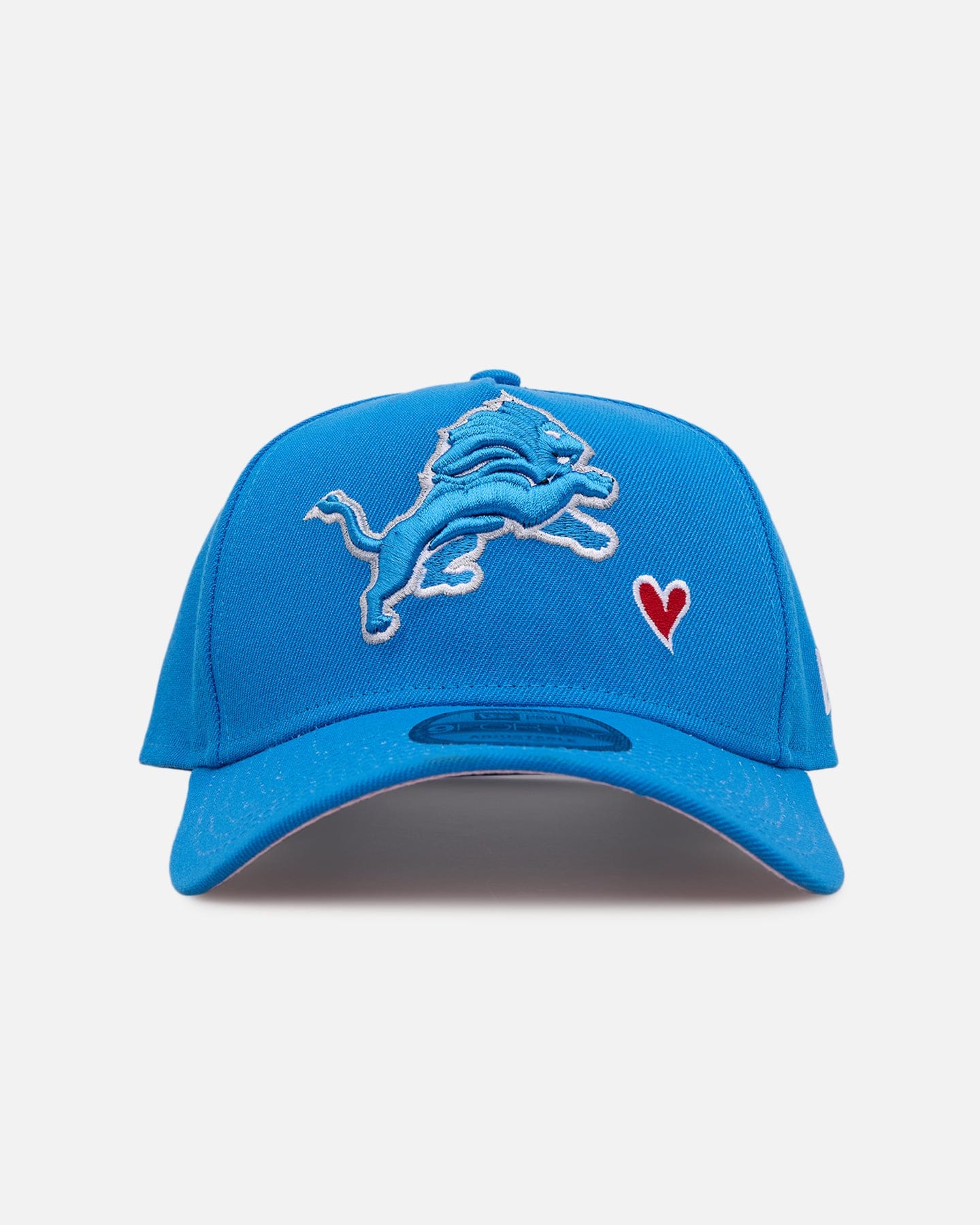 New Era Detroit Lions Team Color Hearts 9FORTY A - Frame Snapback Official Team Color