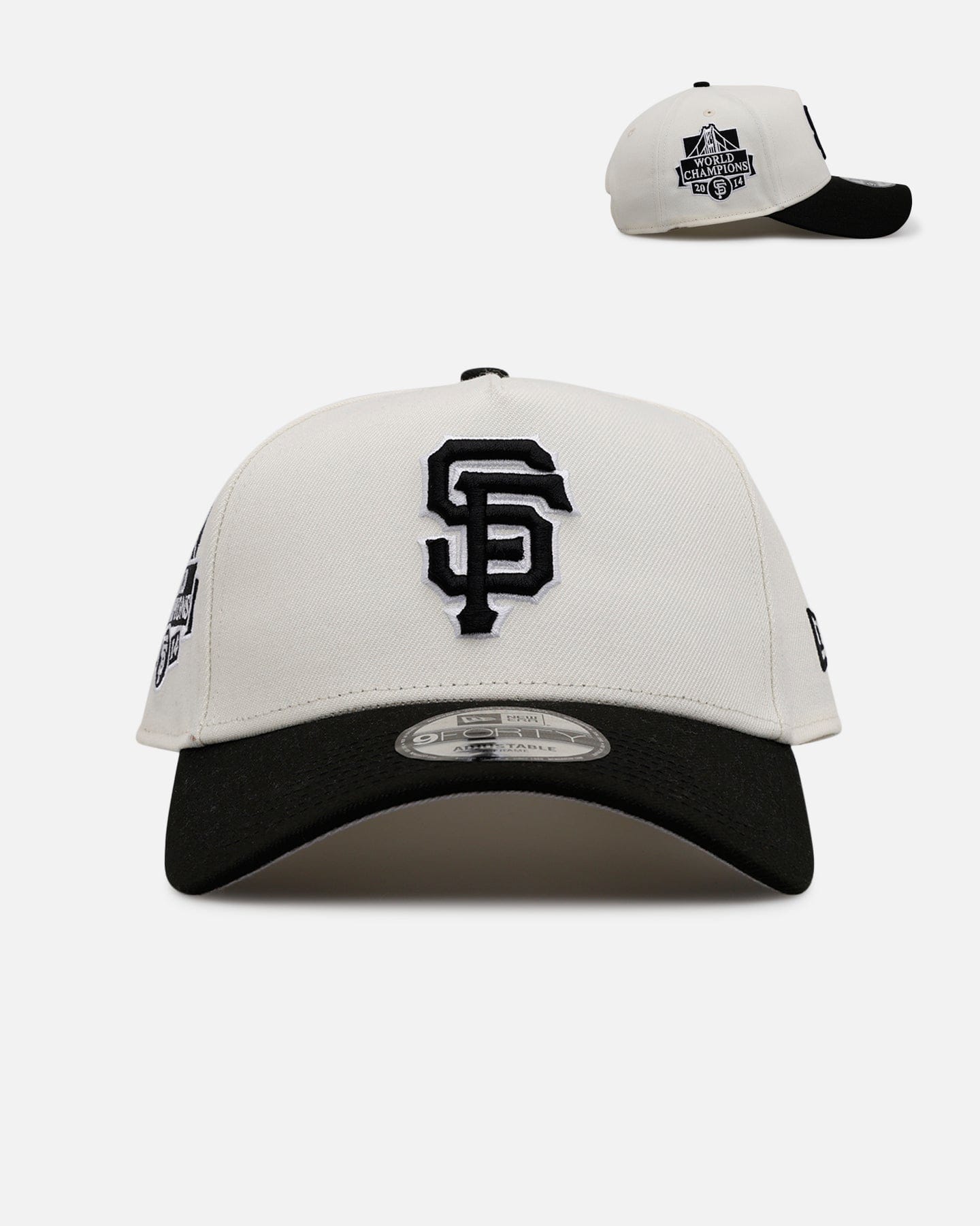 New Era San Francisco Giants Chrome Black 9FORTY A - Frame Snapback Chrome/Black