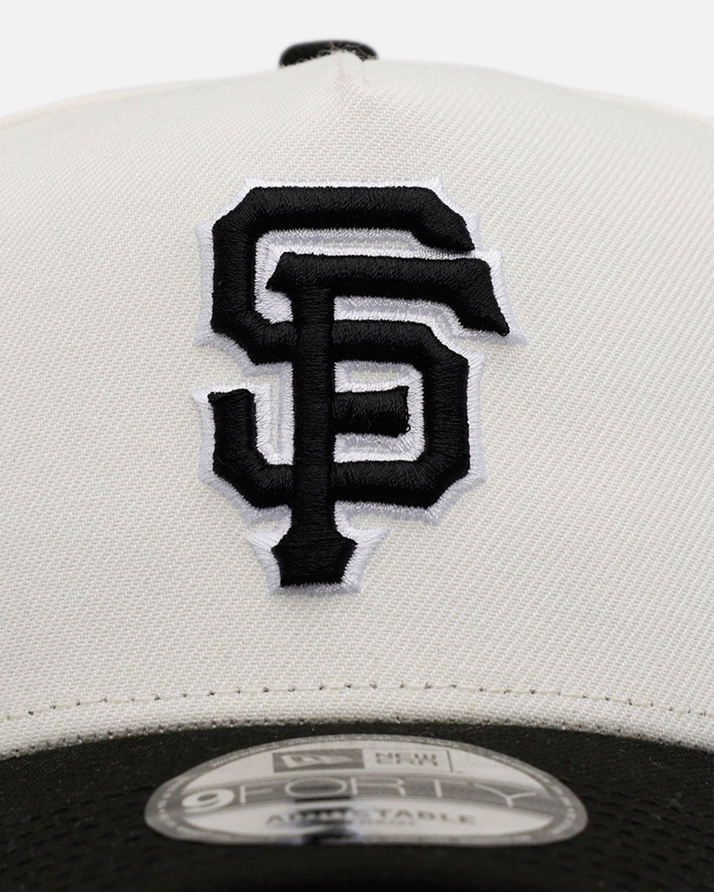 New Era San Francisco Giants Chrome Black 9FORTY A - Frame Snapback Chrome/Black