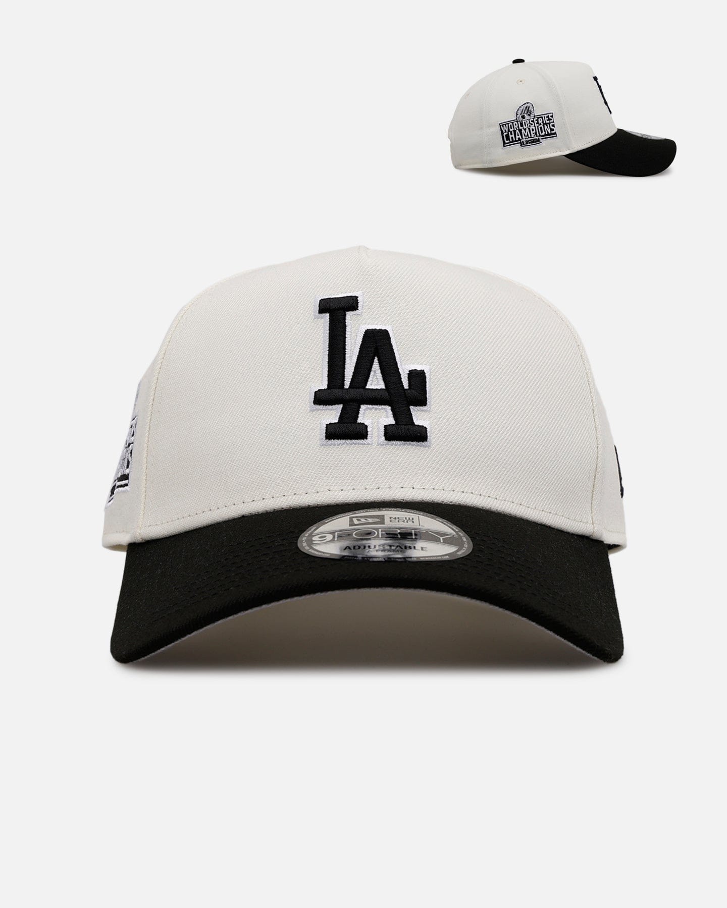 New Era Los Angeles Dodgers Chrome Black 9FORTY A - Frame Snapback Chrome/Black