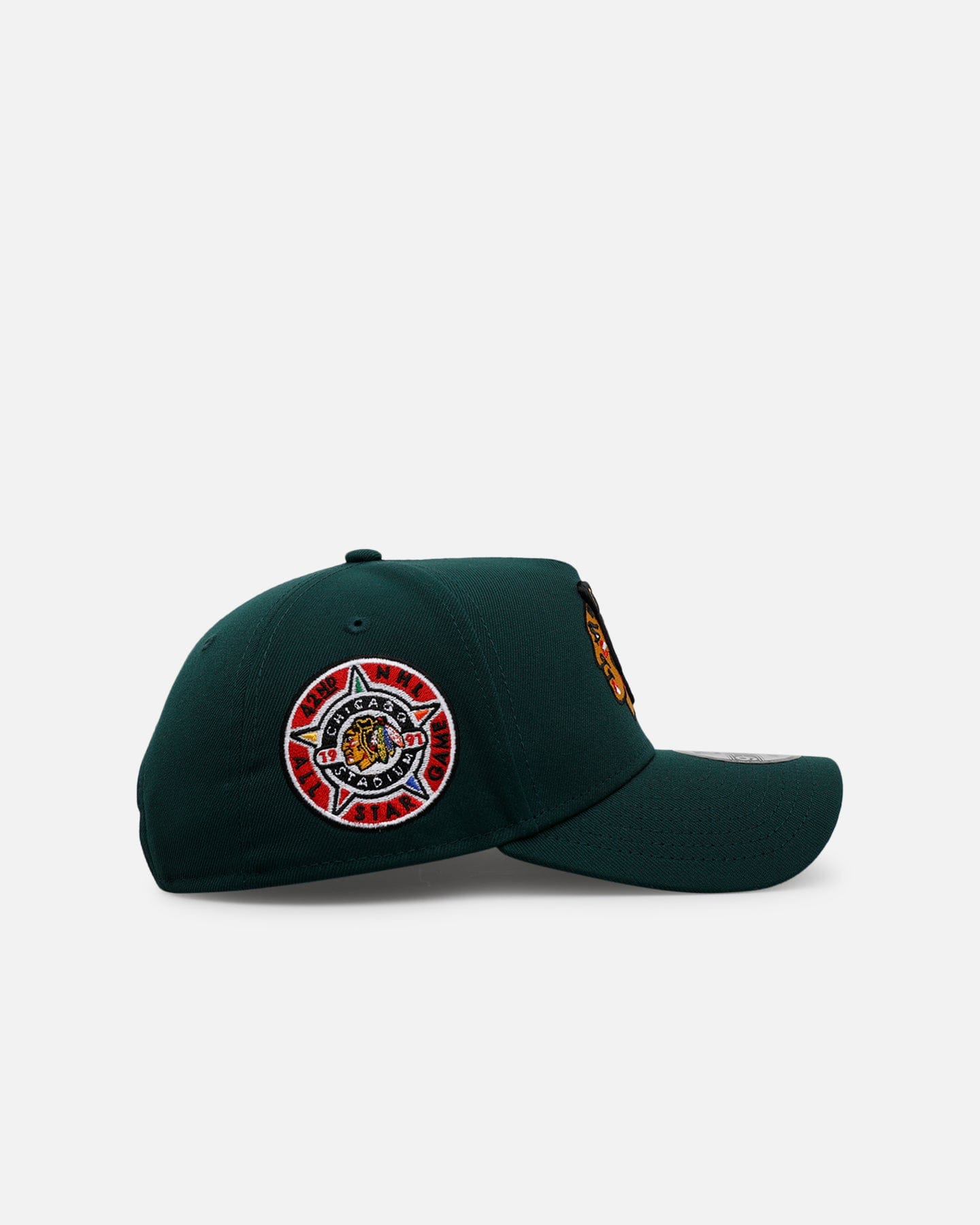 New Era Chicago Blackhawks Evergreen 9FORTY A - Frame Snapback Dark Green