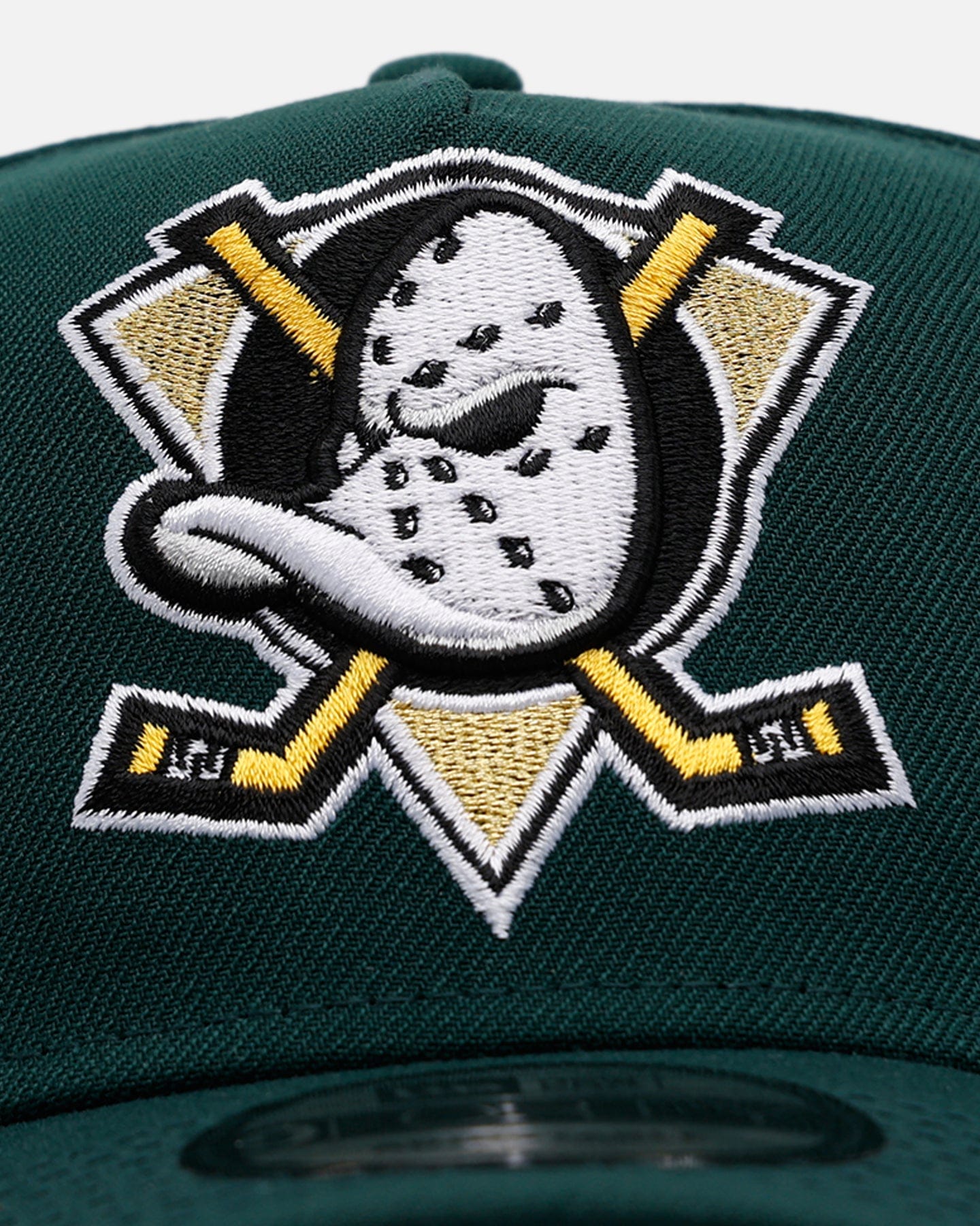 New Era Anaheim Ducks Evergreen 9FORTY A - Frame Snapback Dark Green
