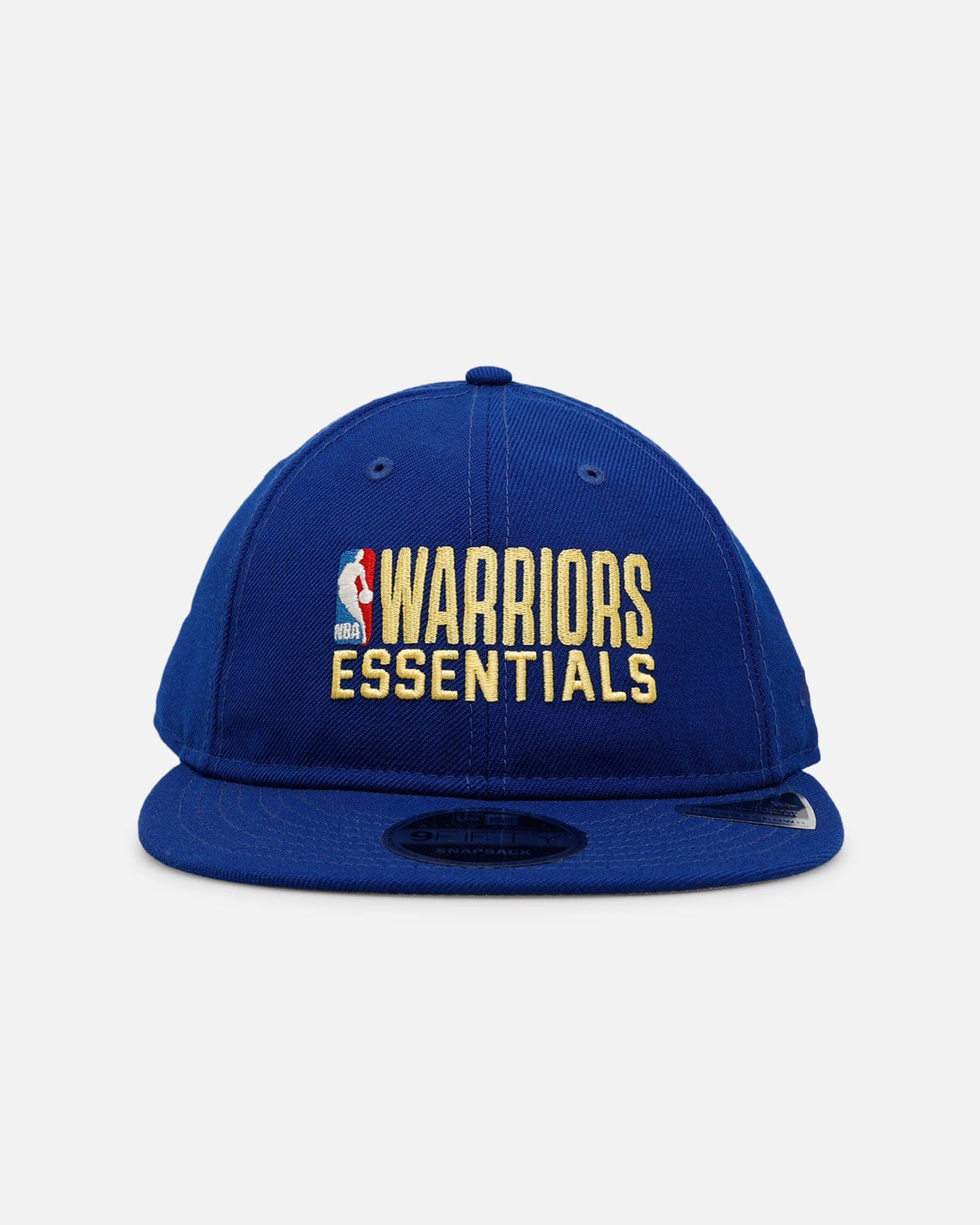 New Era Golden State Warriors Fear Of God x NBA 9FIFTY Retro Crown Snapback Blue