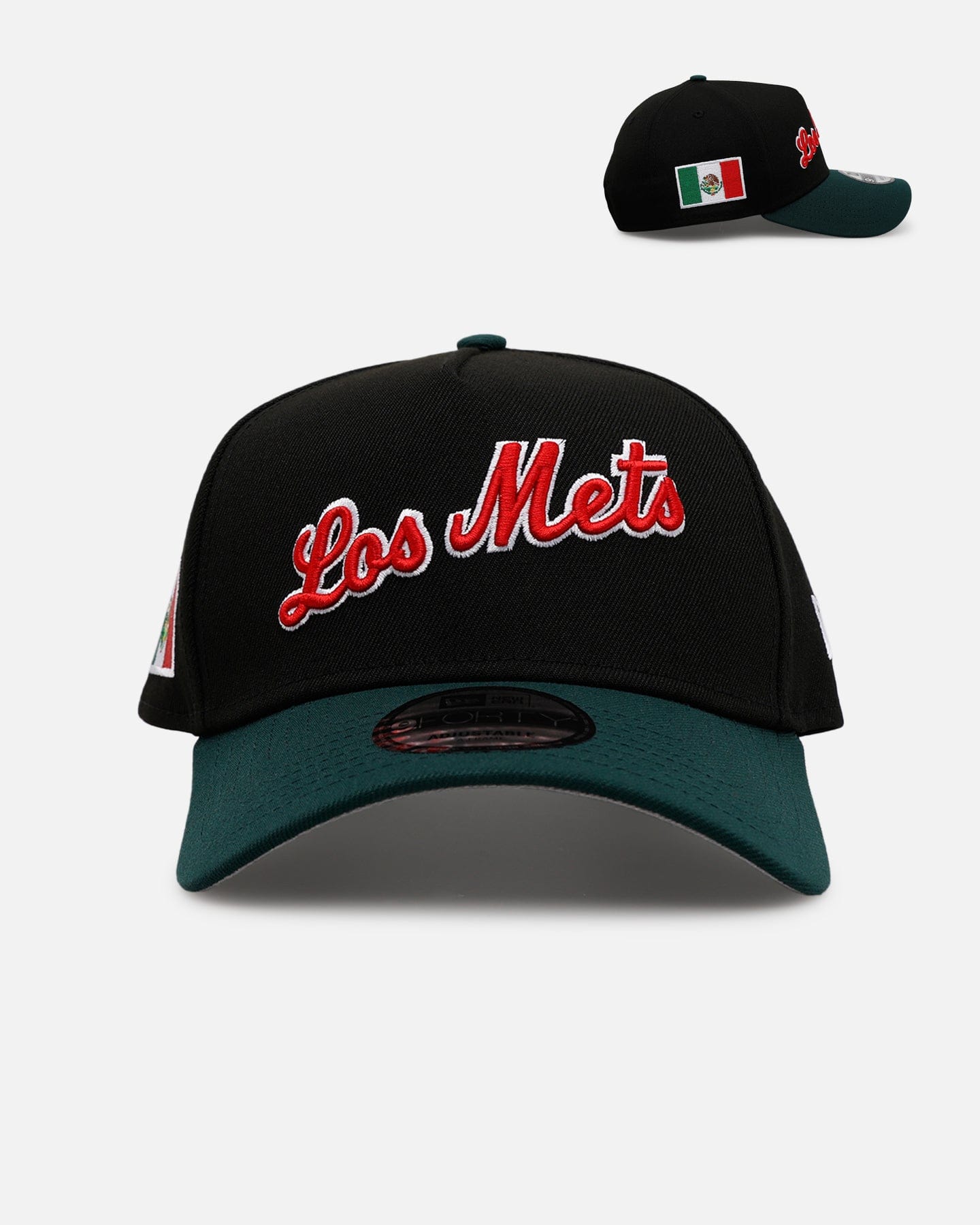 New Era New York Mets Mexican Independence Day 2.0 9FORTY A - Frame Snapback Black/Green
