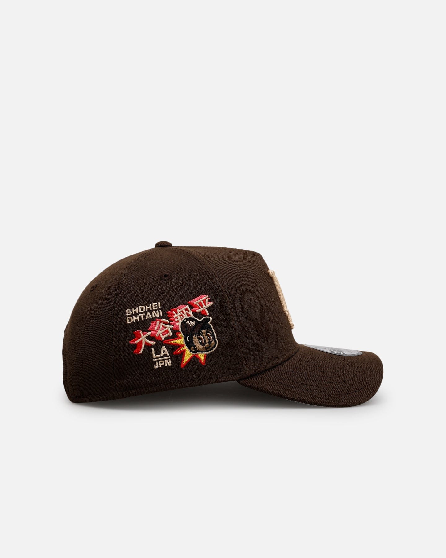 New Era Los Angeles Dodgers Ohtani Side Patch Ohtani 9FORTY A - Frame Snapback Walnut