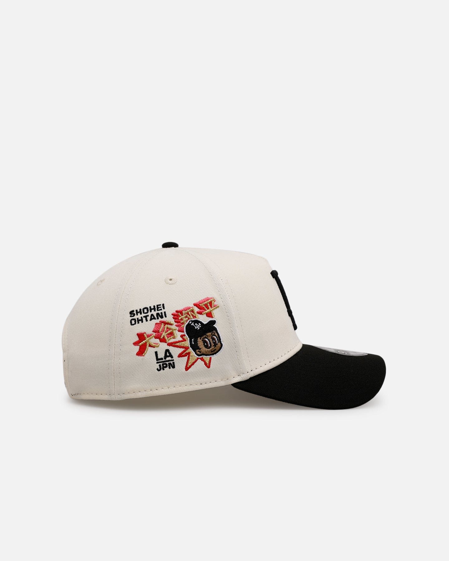 New Era Los Angeles Dodgers Ohtani Side Patch Ohtani 9FORTY A - Frame Snapback Chrome/Black