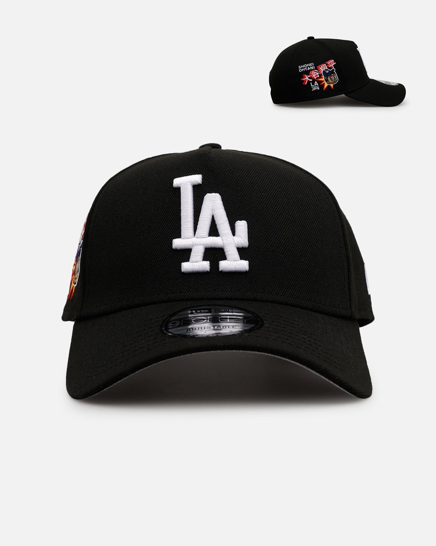 New Era Los Angeles Dodgers Ohtani Side Patch Ohtani 9FORTY A - Frame Snapback Black