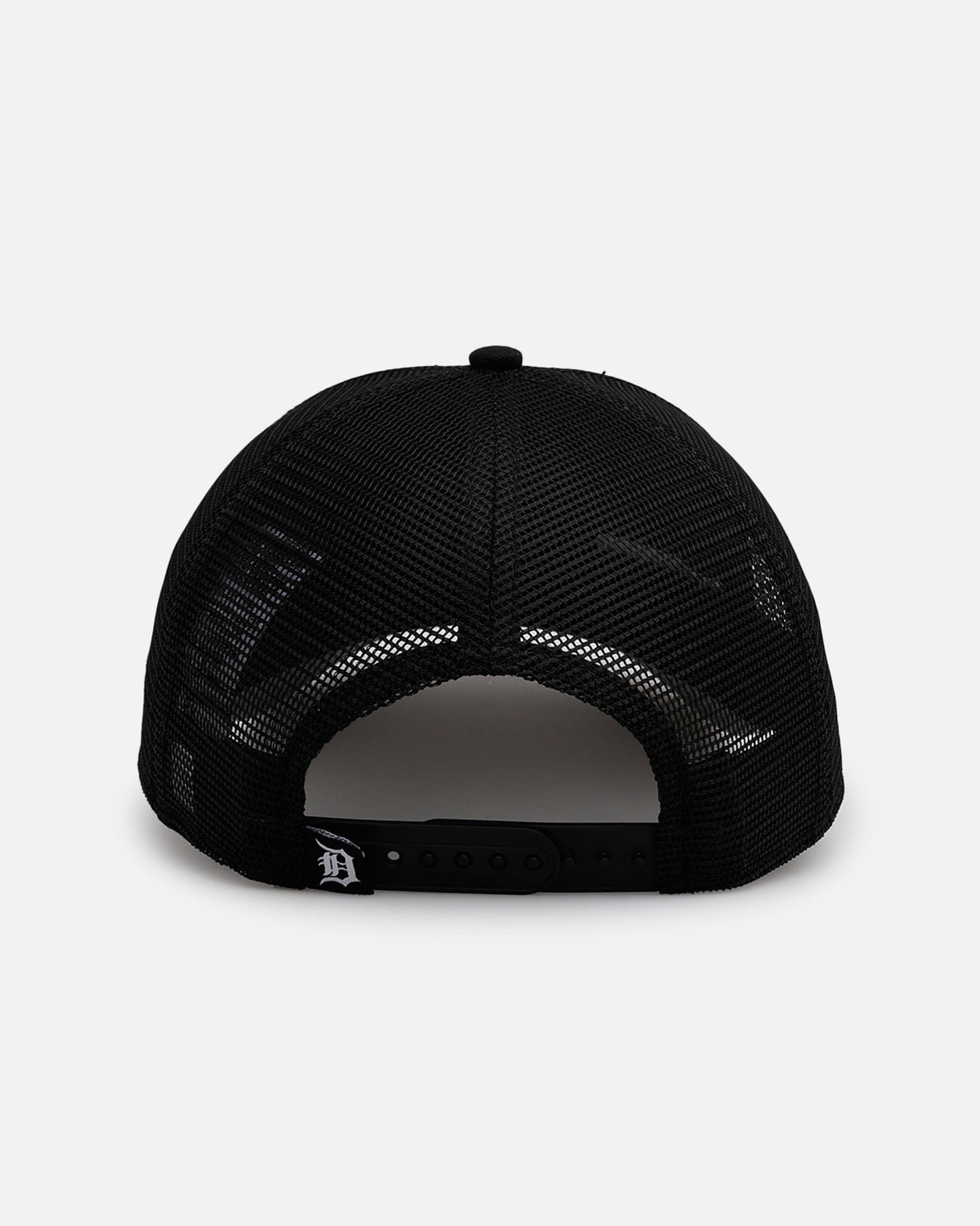 New Era Detroit Tigers Distressed 9FORTY A - Frame Trucker Snapback Black/White