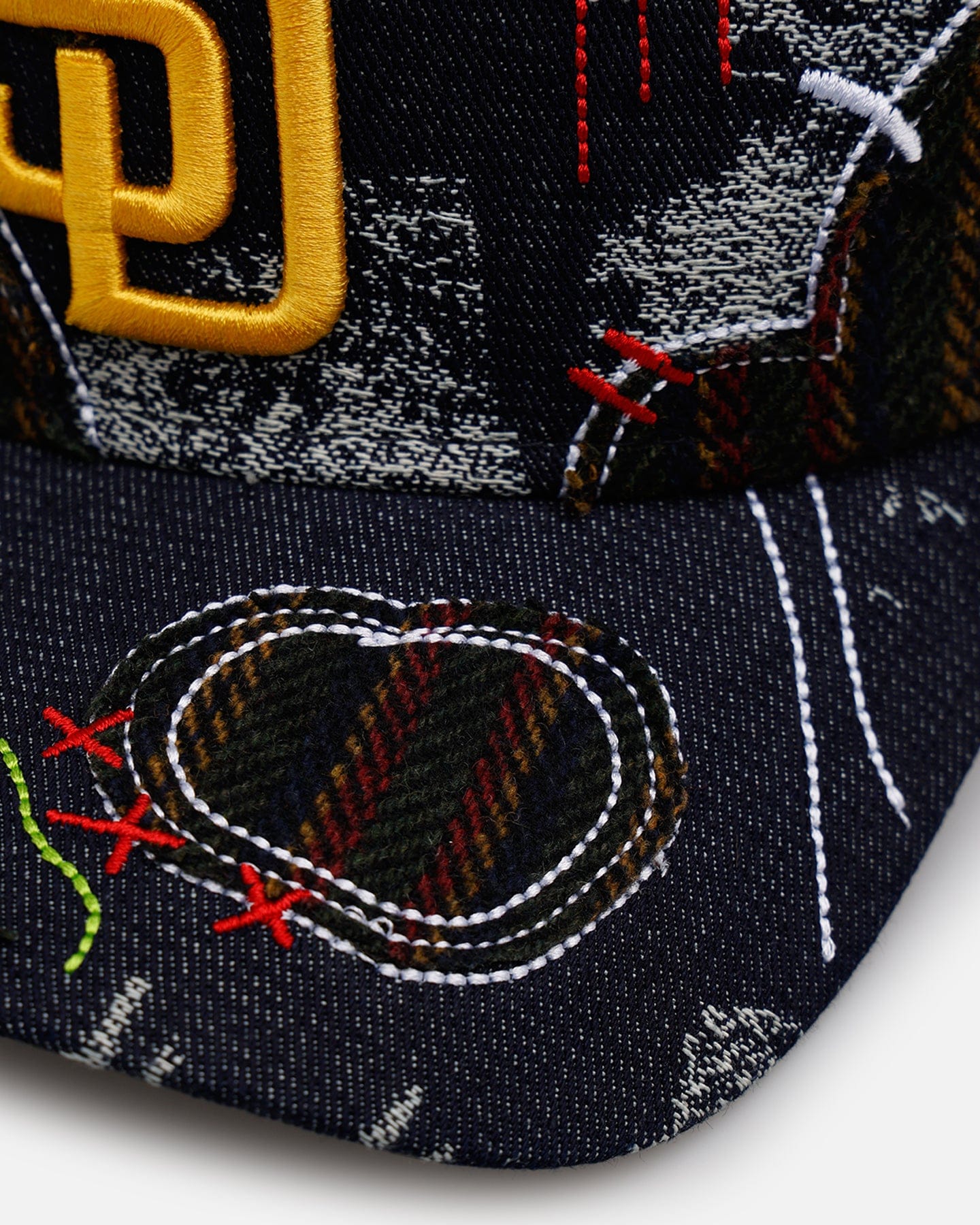 New Era San Diego Padres Running Stitch 9FORTY A - Frame Snapback Multi