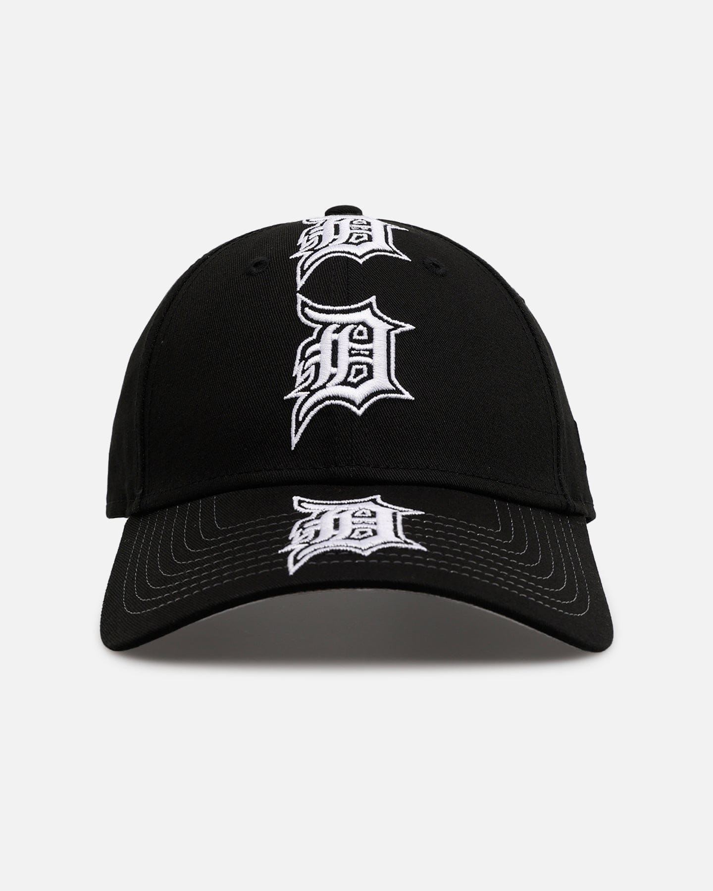 New Era Detroit Tigers Spine 9FORTY A - Frame Strapback Black/White