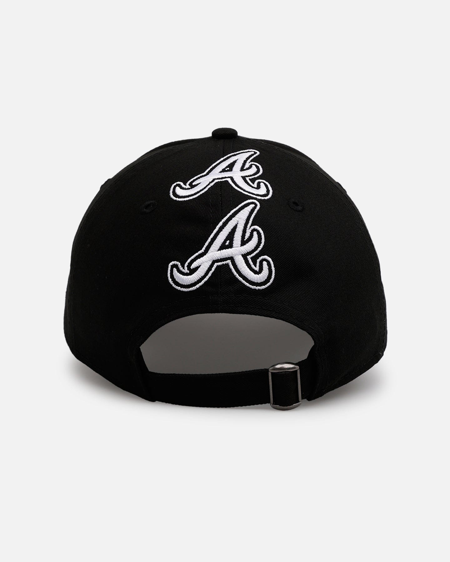 New Era Atlanta Braves Spine 9FORTY A - Frame Strapback Black/White