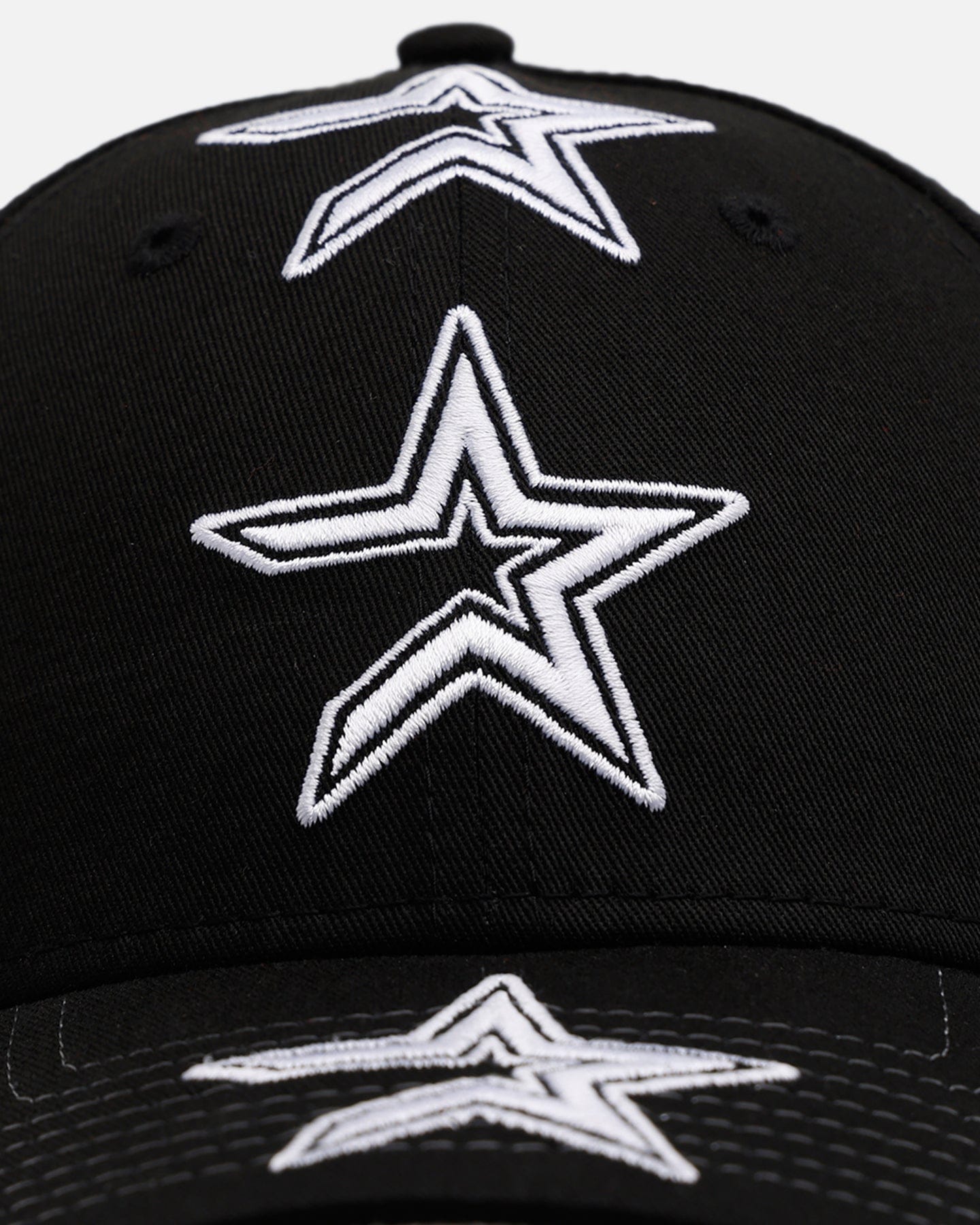 New Era Houston Astros Spine 9FORTY A - Frame Strapback Black/White