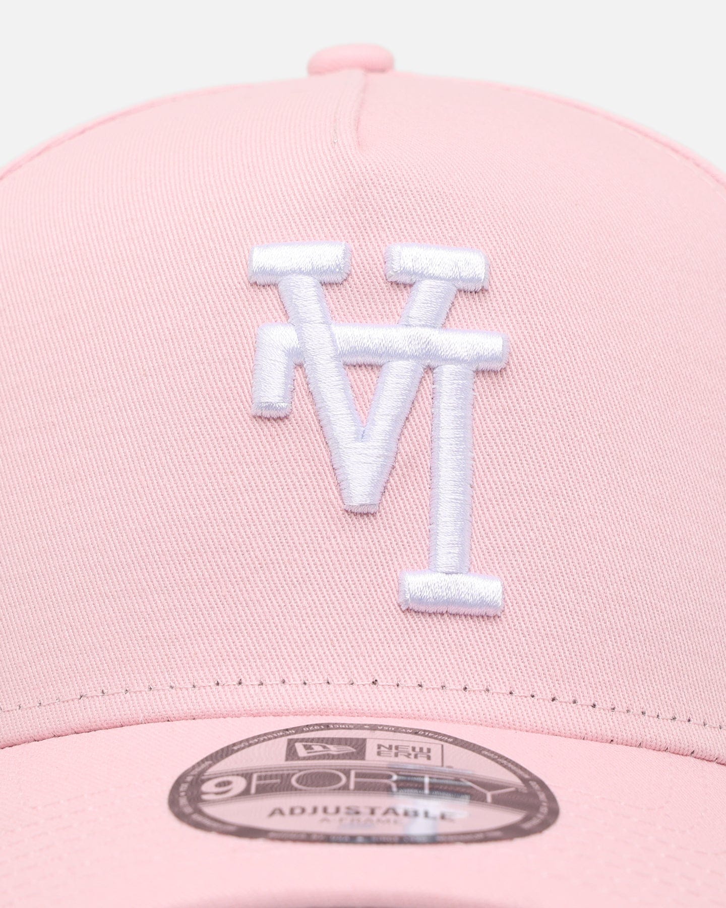 New Era Los Angeles Dodgers Upside Down LA Polychromatic 9FORTY A - Frame Snapback Pink