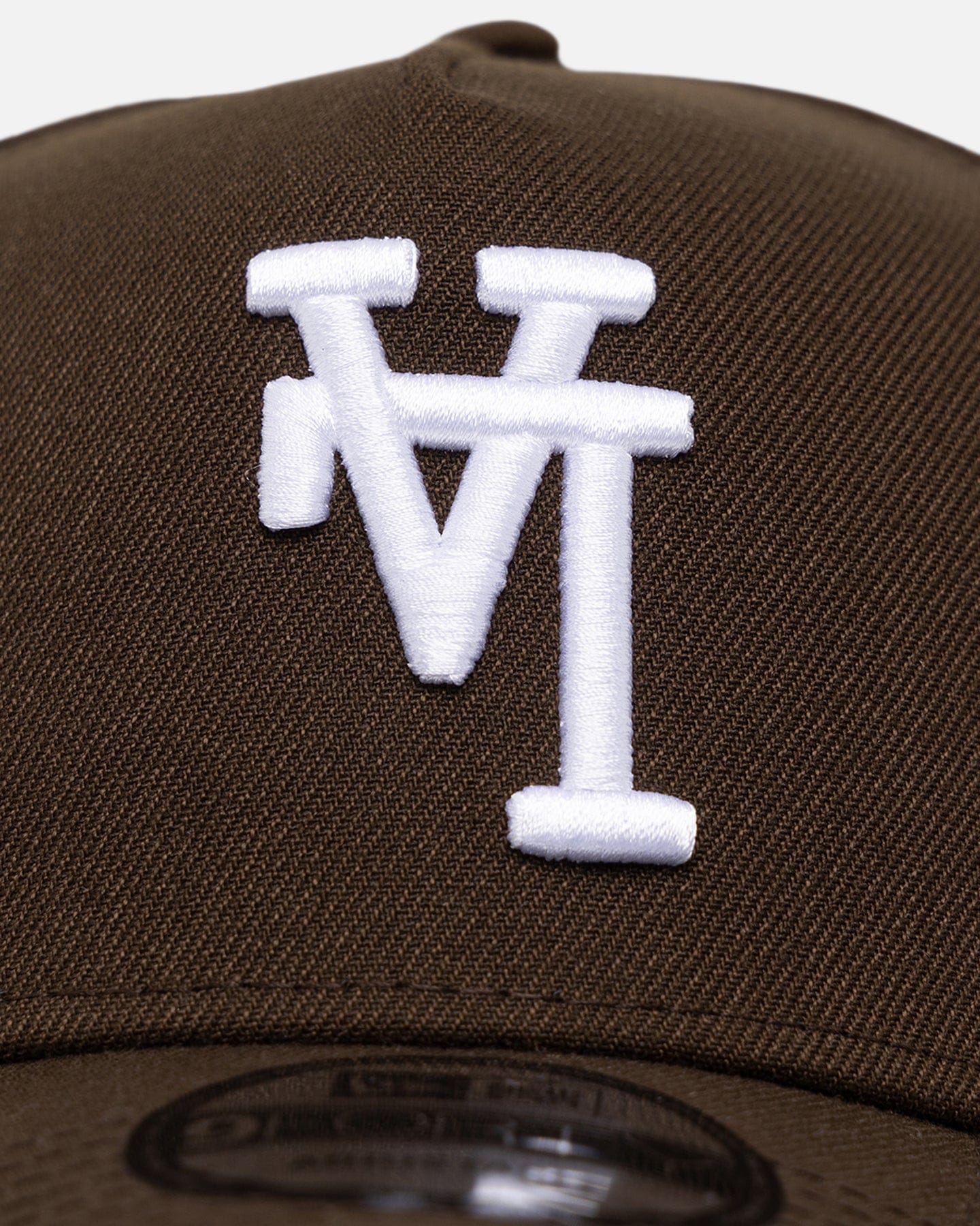 New Era Los Angeles Dodgers Upside Down LA Logo 9FORTY A - Frame Snapback Walnut