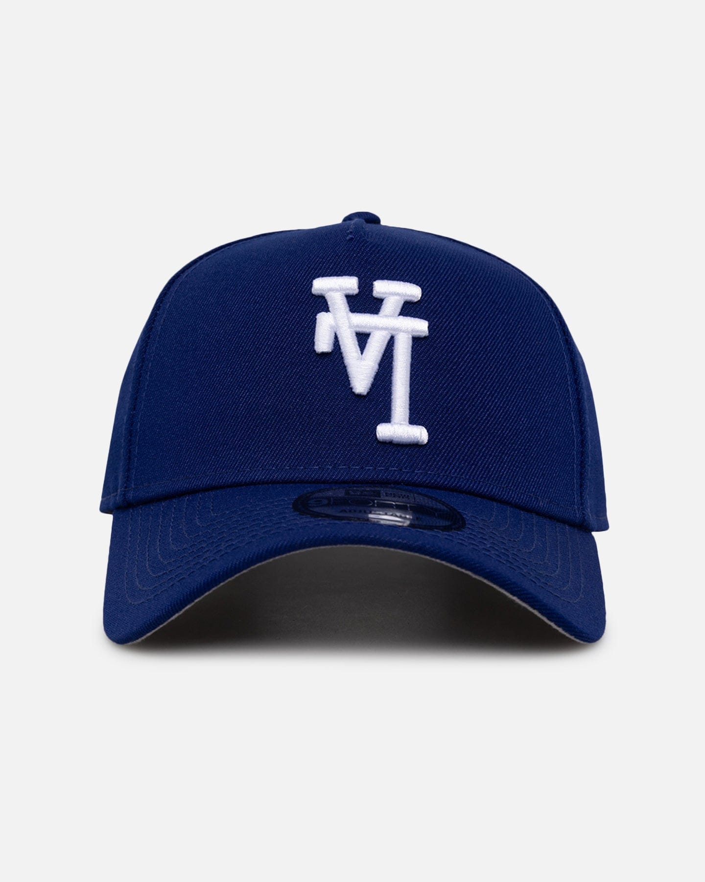 New Era Los Angeles Dodgers Upside Down LA Logo 9FORTY A - Frame Snapback Dark Royal
