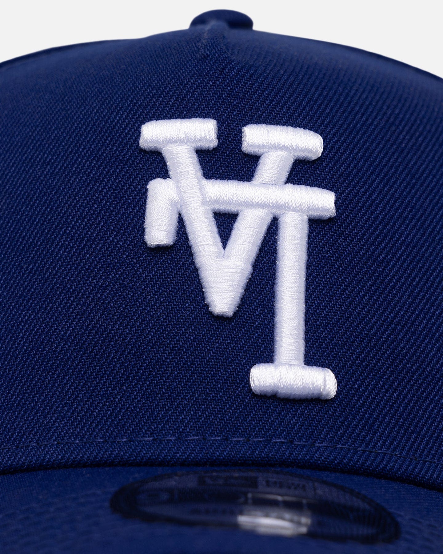 New Era Los Angeles Dodgers Upside Down LA Logo 9FORTY A - Frame Snapback Dark Royal