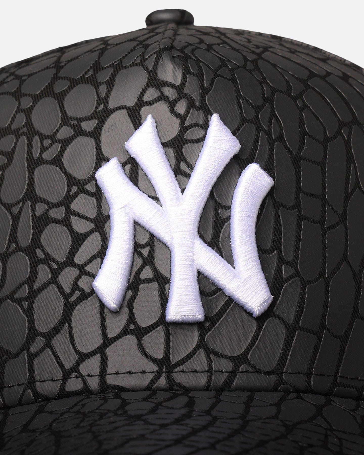New Era New York Yankees Croc Skin 9FORTY A - Frame Snapback Black