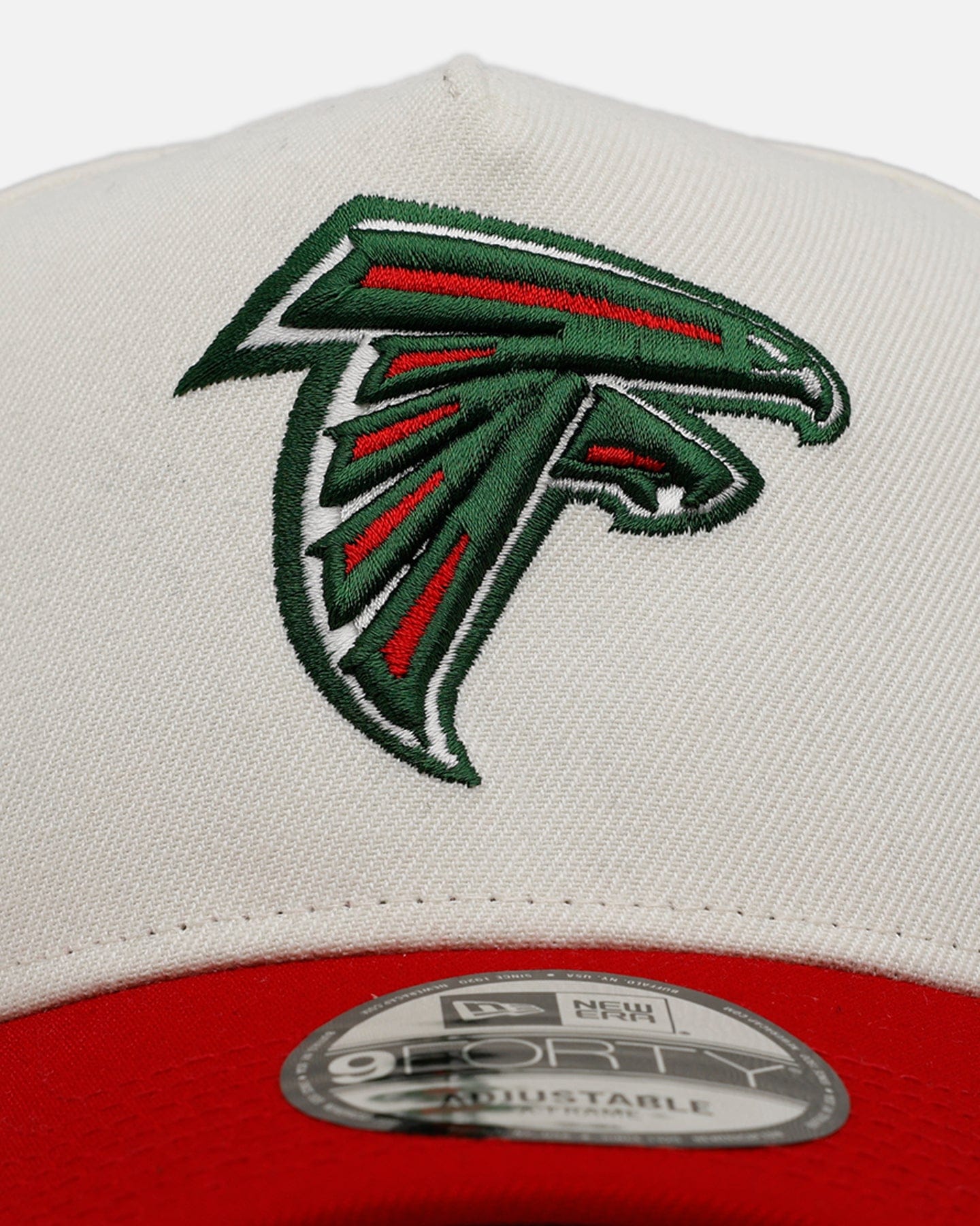 New Era Atlanta Falcons Strawberry 9FORTY A - Frame Snapback Chrome/Red