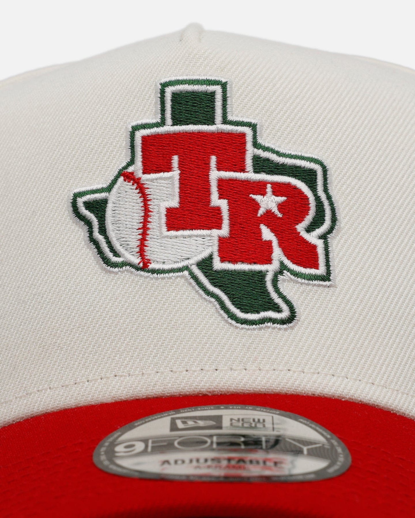 New Era Texas Rangers Strawberry 9FORTY A - Frame Snapback Chrome/Red