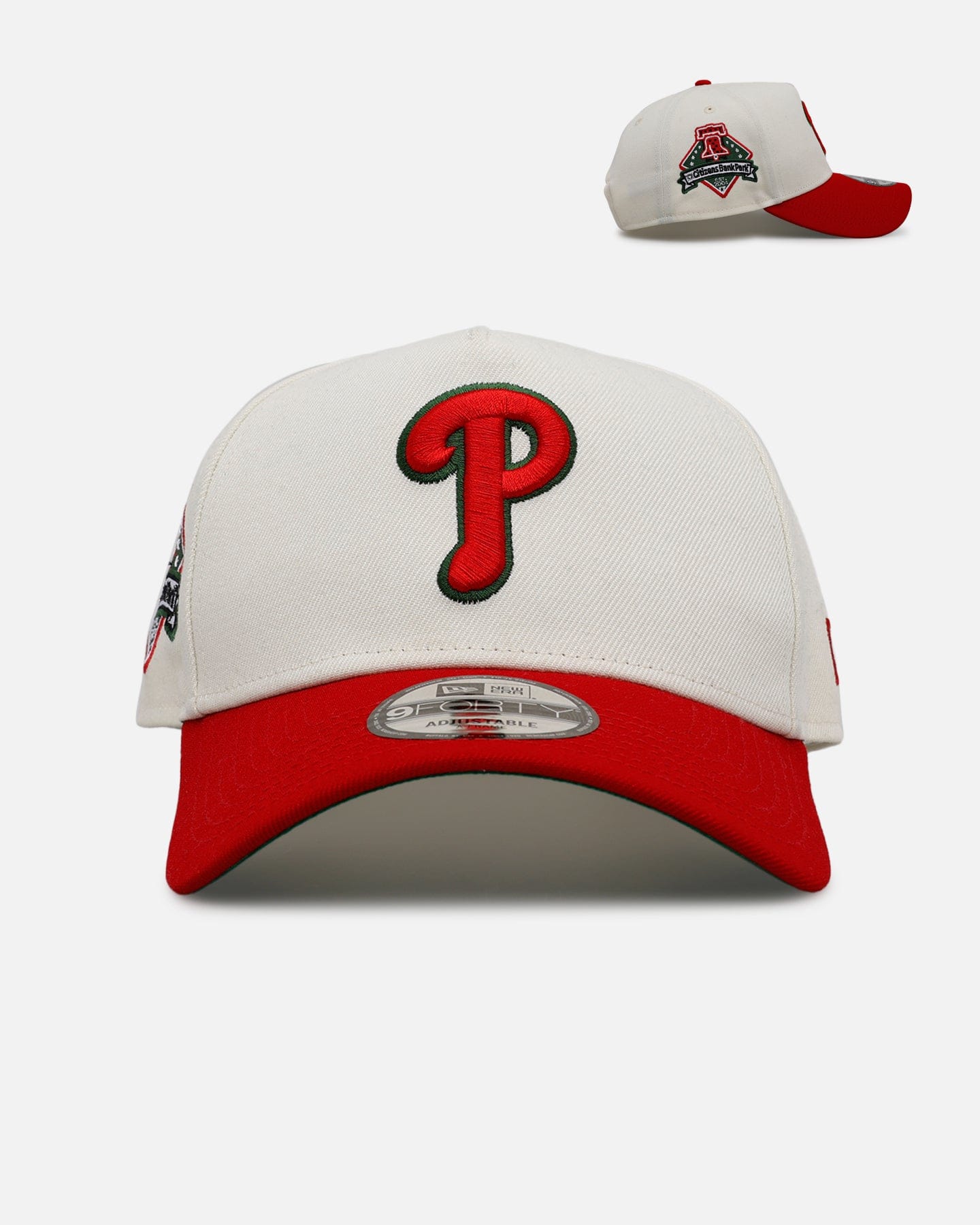 New Era Philadelphia Phillies Strawberry 9FORTY A - Frame Snapback Chrome/Red