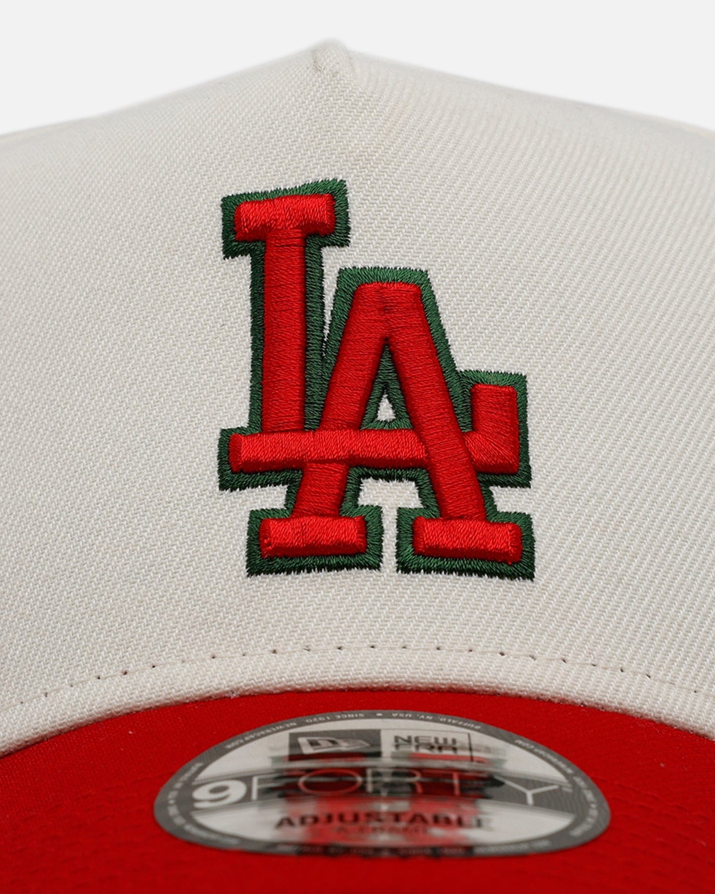 New Era Los Angeles Dodgers Strawberry 9FORTY A - Frame Snapback Chrome/Red