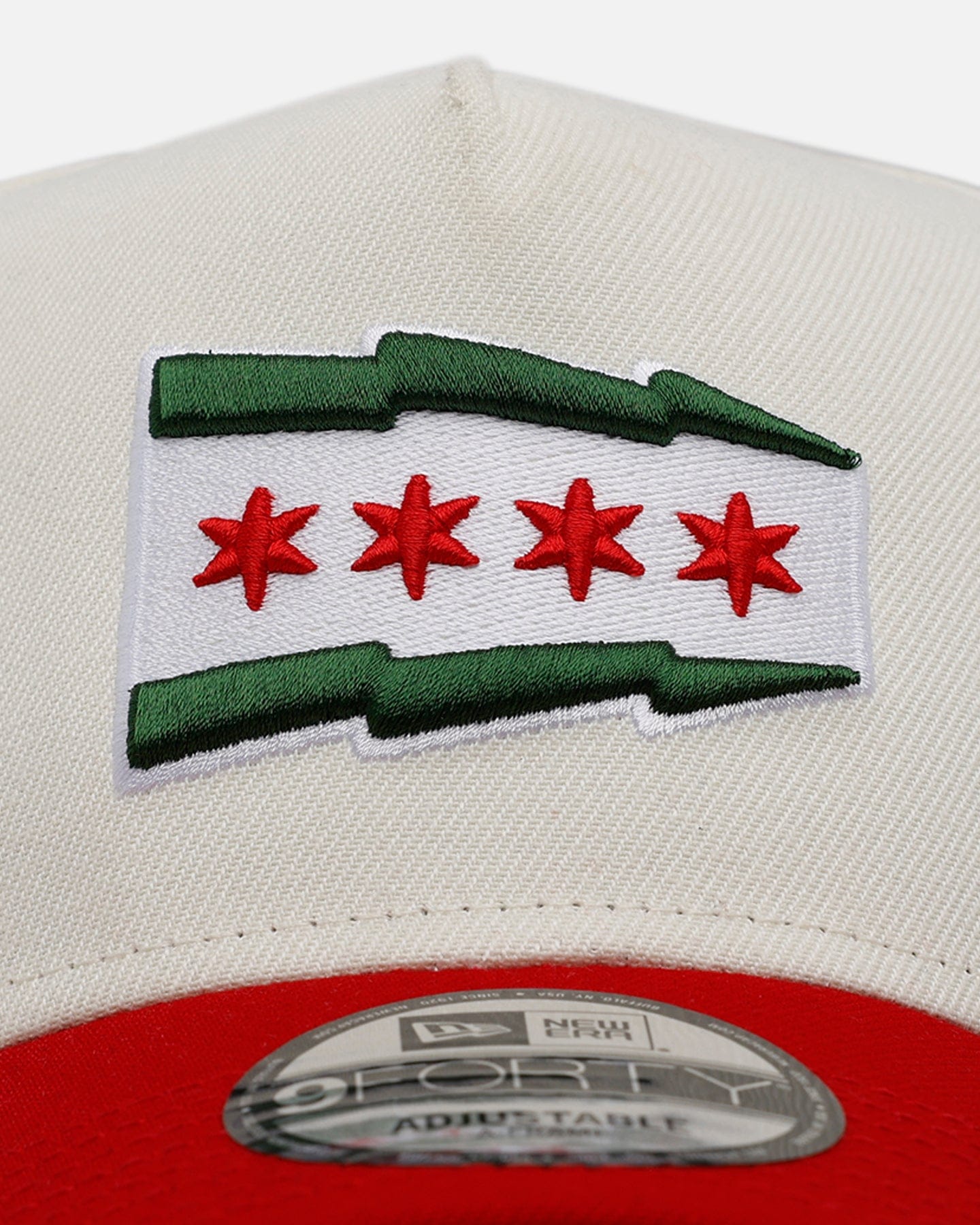 New Era Chicago Cubs Strawberry 9FORTY A - Frame Snapback Chrome/Red