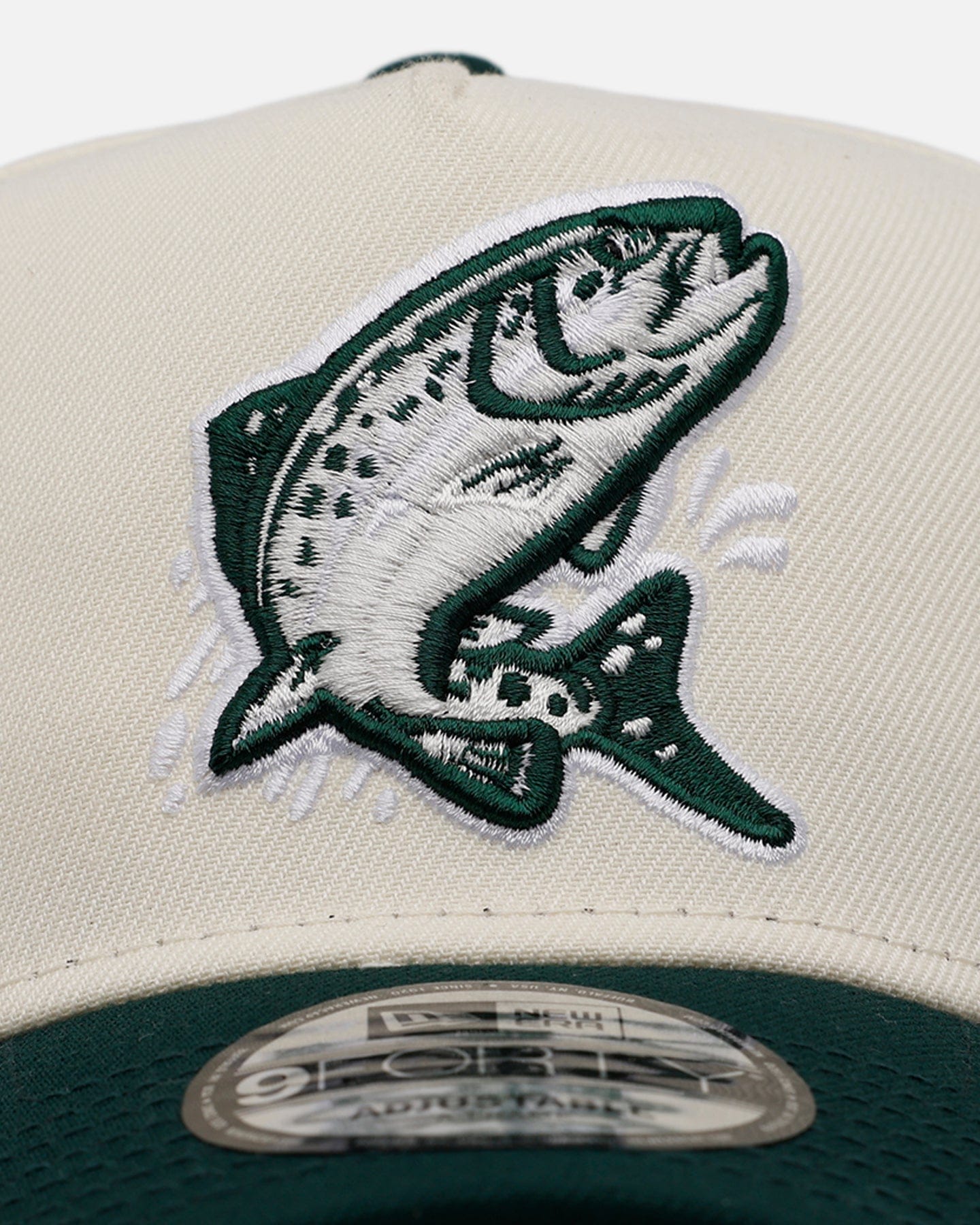 New Era Spokane Indians Evergreen 2.0 9FORTY A - Frame Snapback Chrome/Dark Green