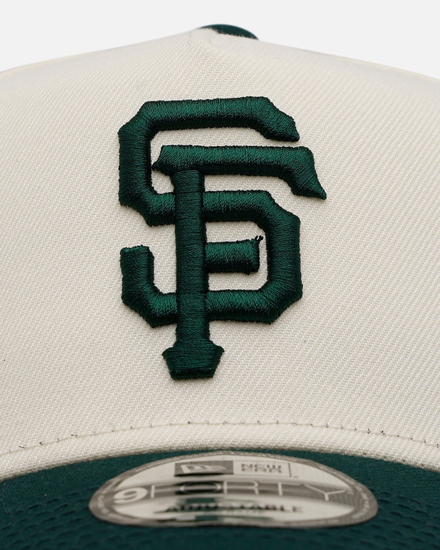 New Era San Francisco Giants Evergreen 2.0 9FORTY A - Frame Snapback Chrome/Dark Green