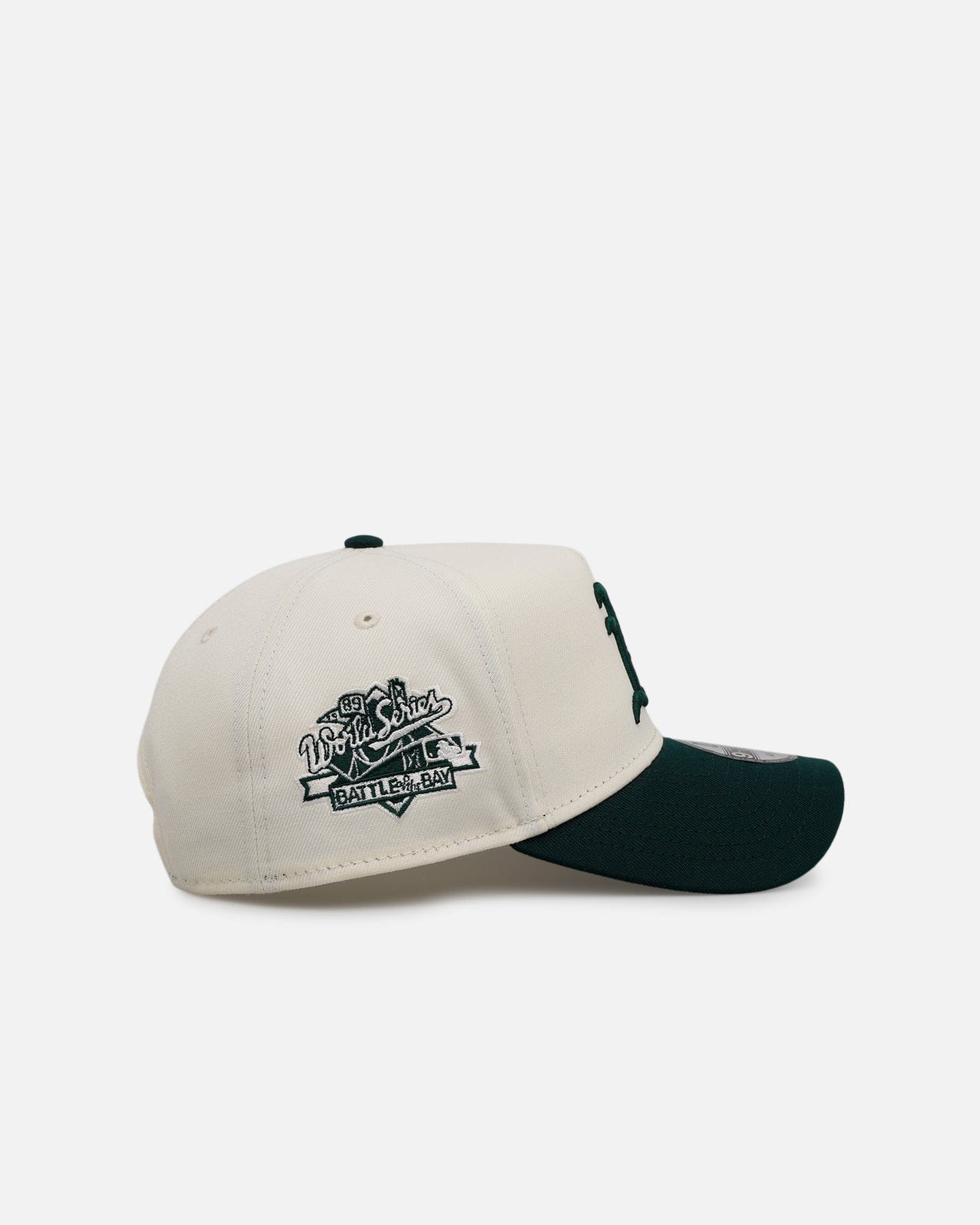 New Era Oakland Athletics Evergreen 2.0 9FORTY A - Frame Snapback Chrome/Dark Green