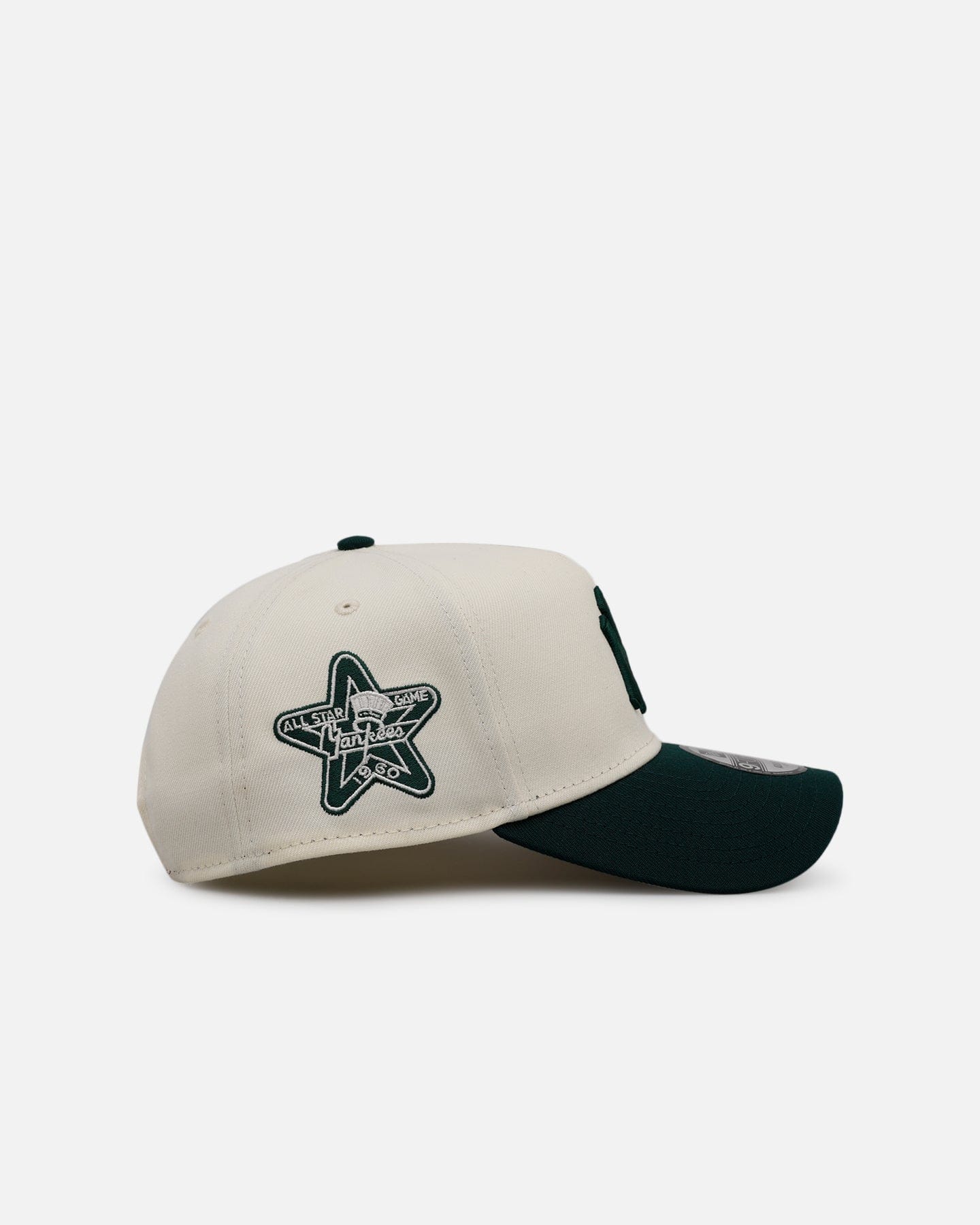 New Era New York Yankees Evergreen 2.0 9FORTY A - Frame Snapback Chrome/Dark Green